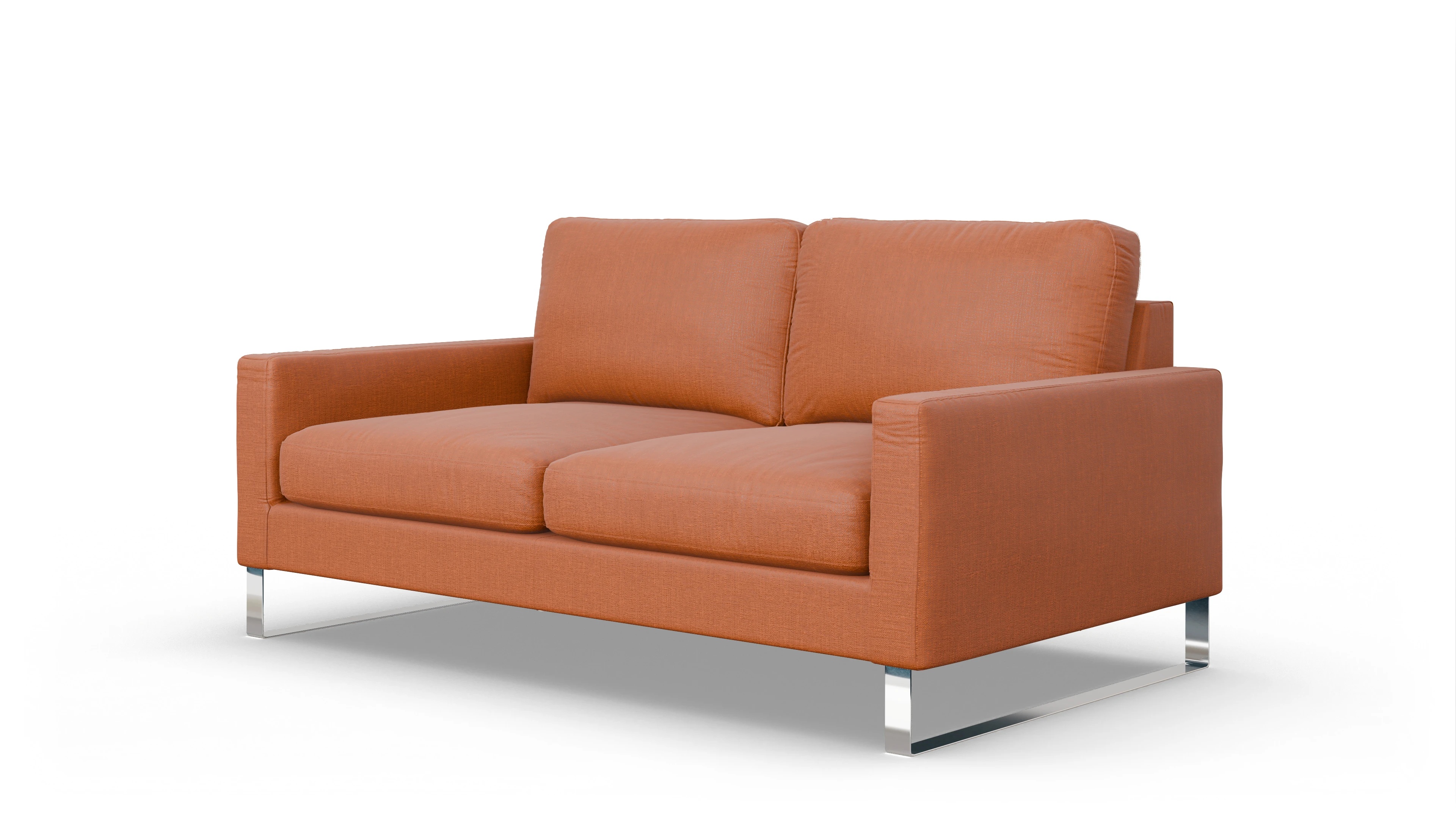 Ansicht des Produktes Cespon 2,5-Sitzer in Stoff orange