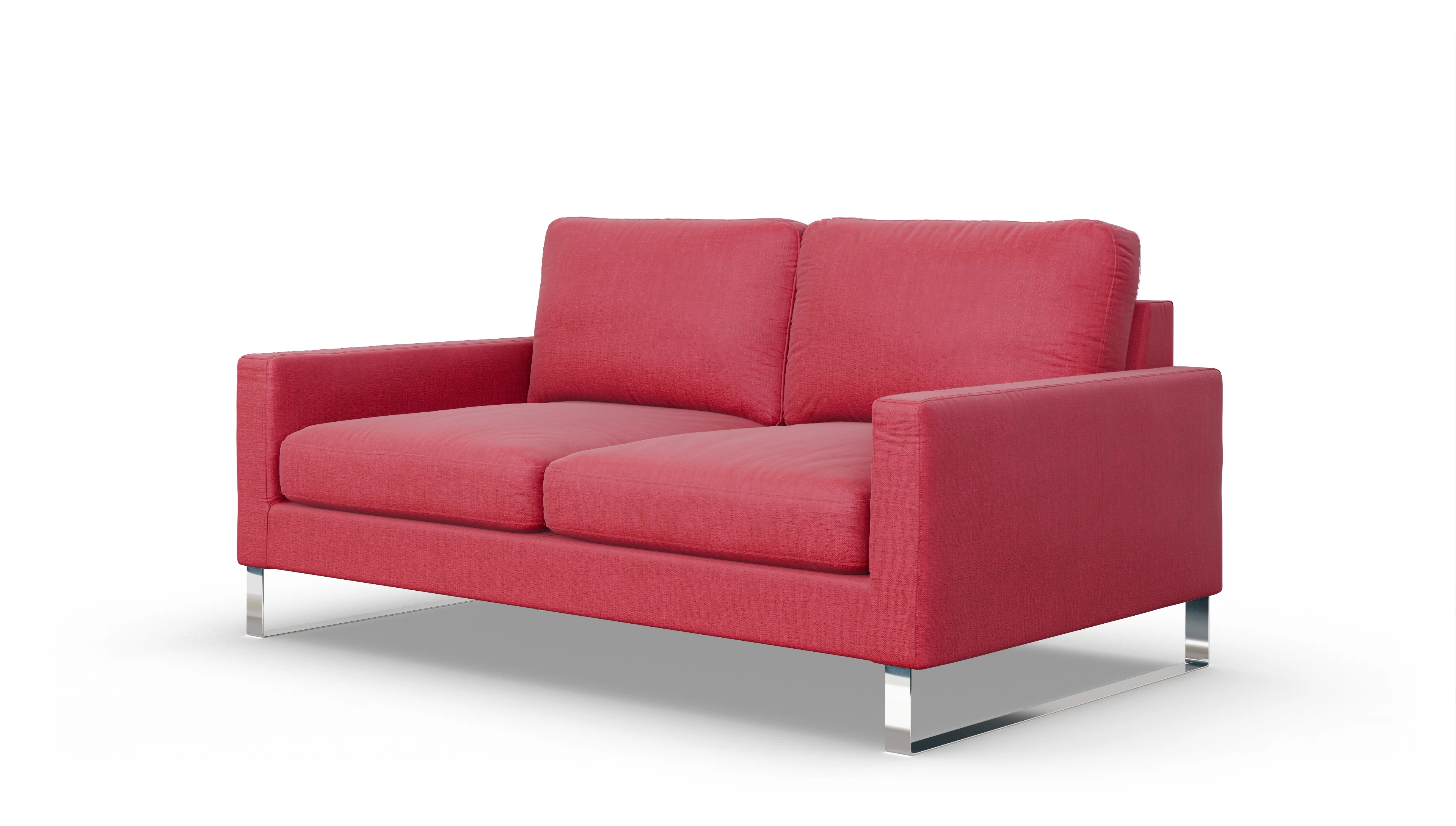 Ansicht des Produktes Cespon 2,5-Sitzer in Stoff rot