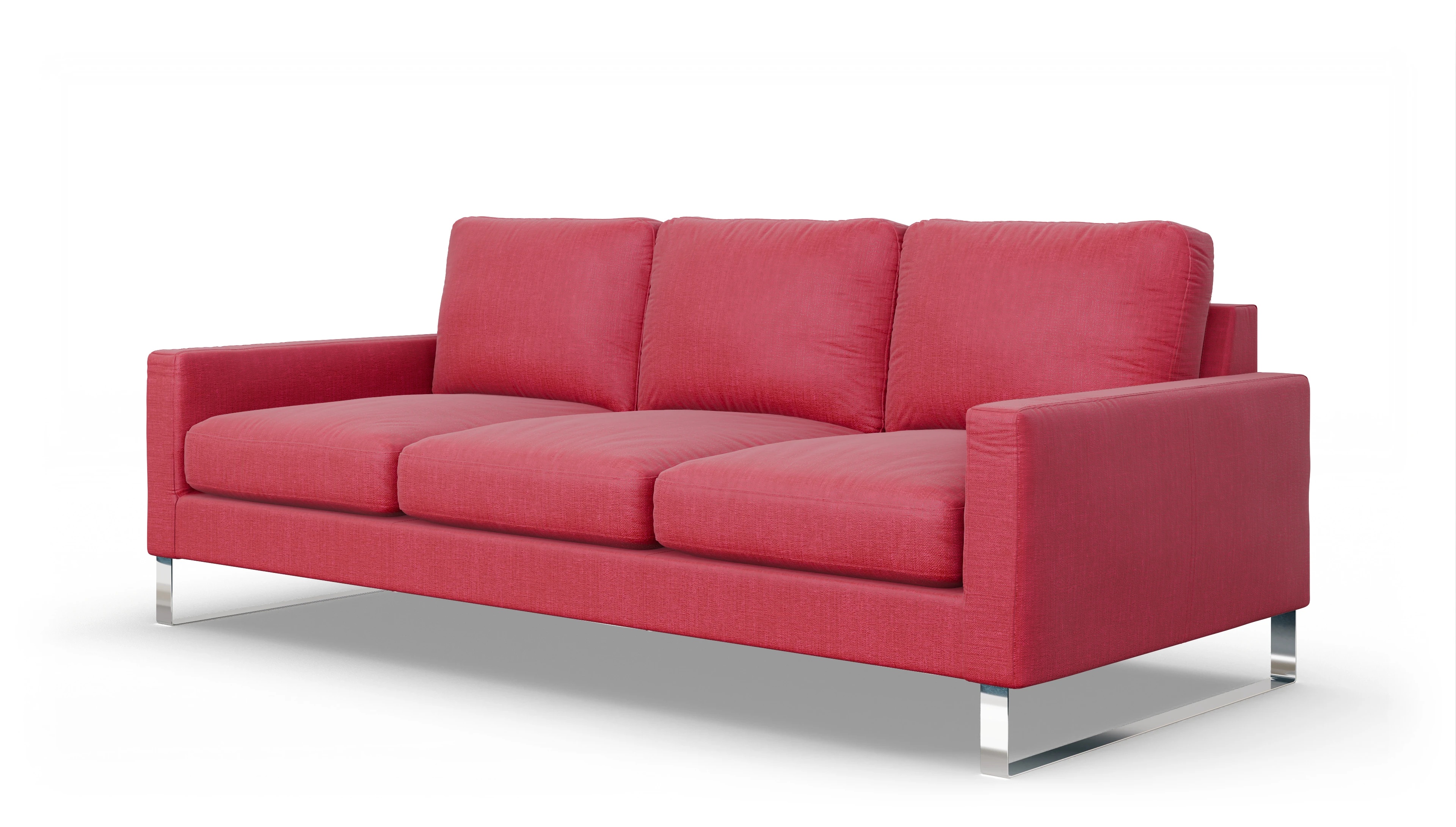 Ansicht des Produktes Cespon 4-Sitzer in Stoff rot