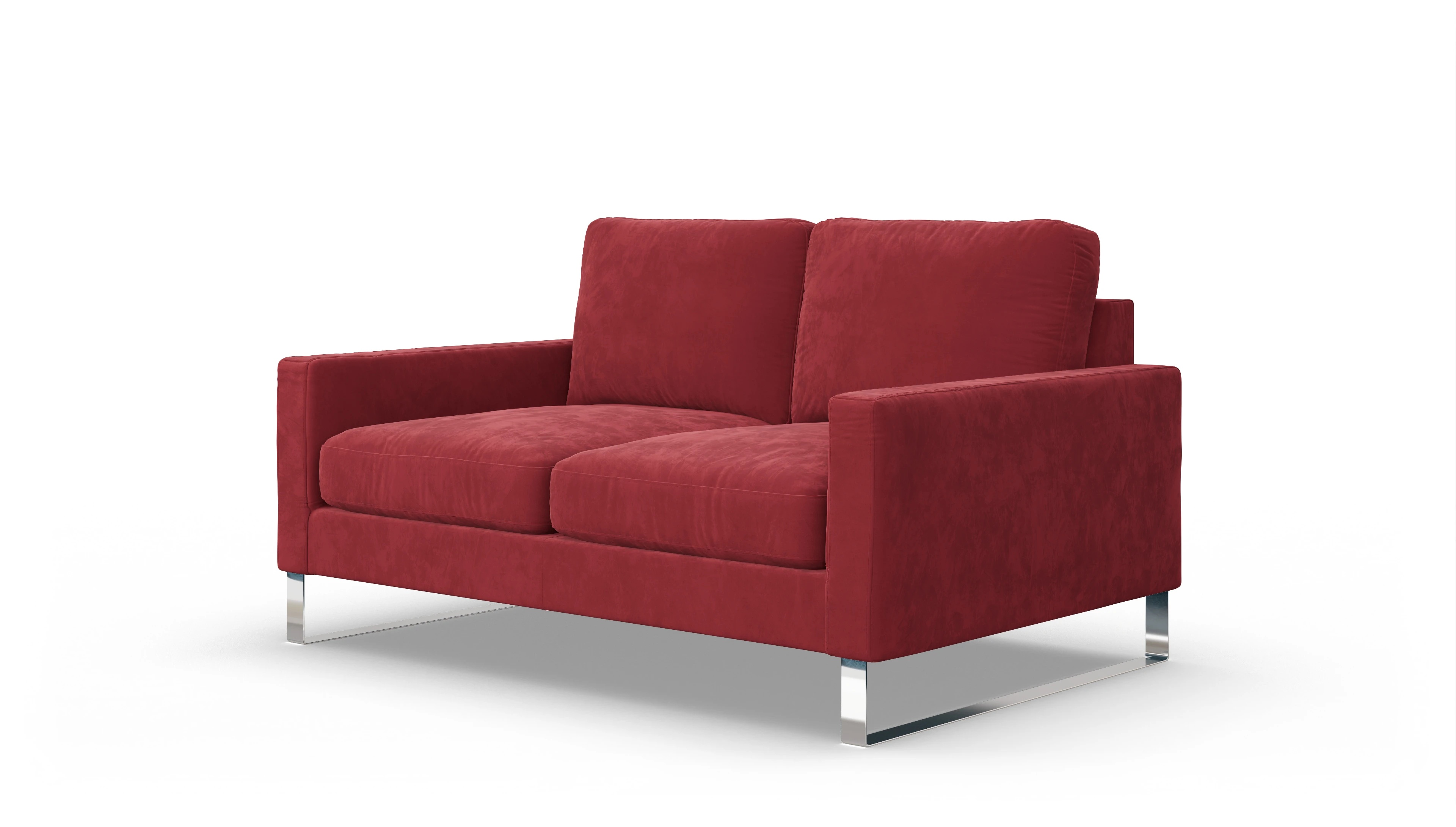 Ansicht des Produktes Cespon 2-Sitzer in Samt rot