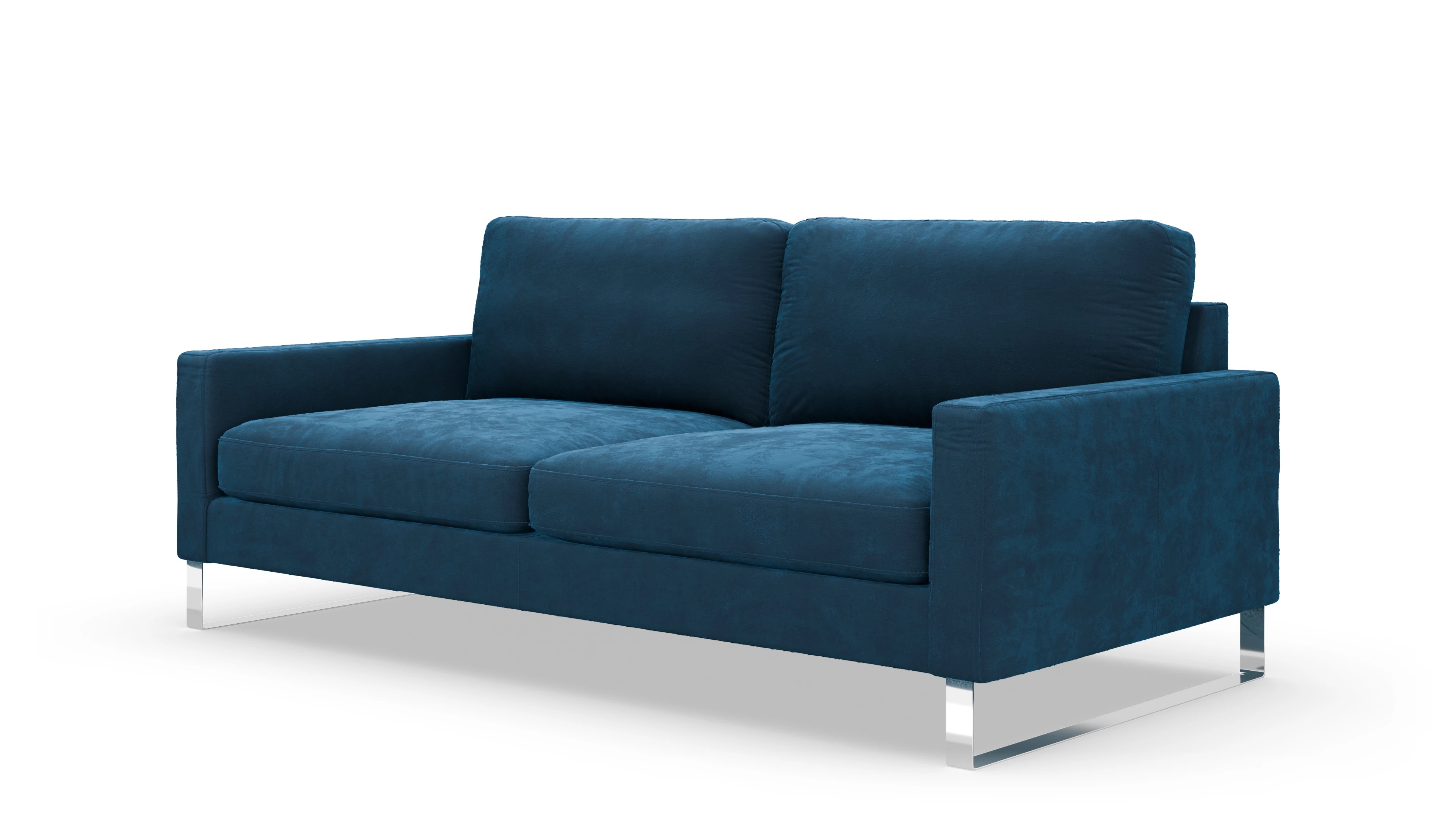 Cespon Stoffsofa Ansicht des Produktes Cespon 3,5-Sitzer in Samt blau