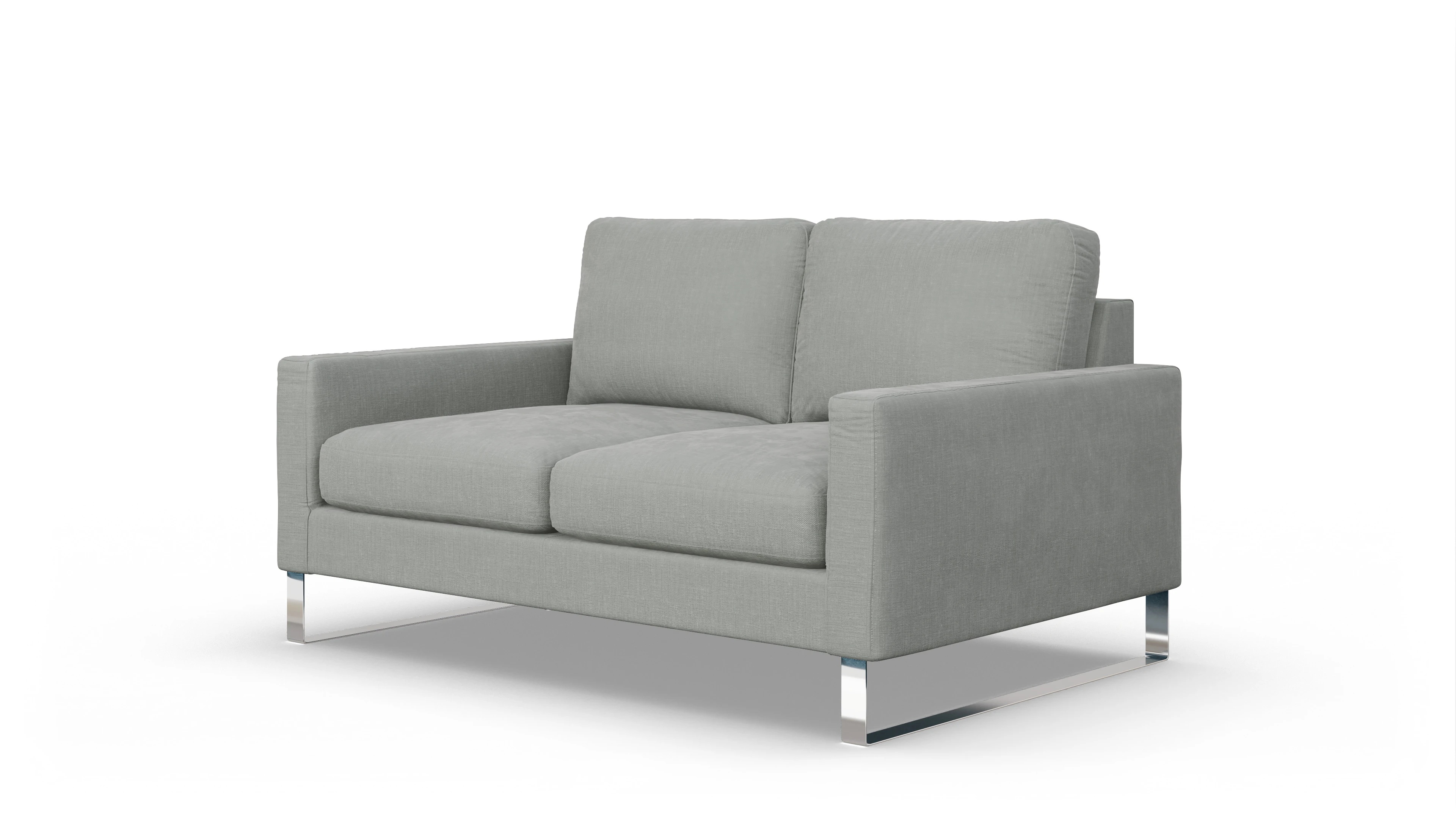 Ansicht des Produktes Cespon 2-Sitzer in Stoff grau