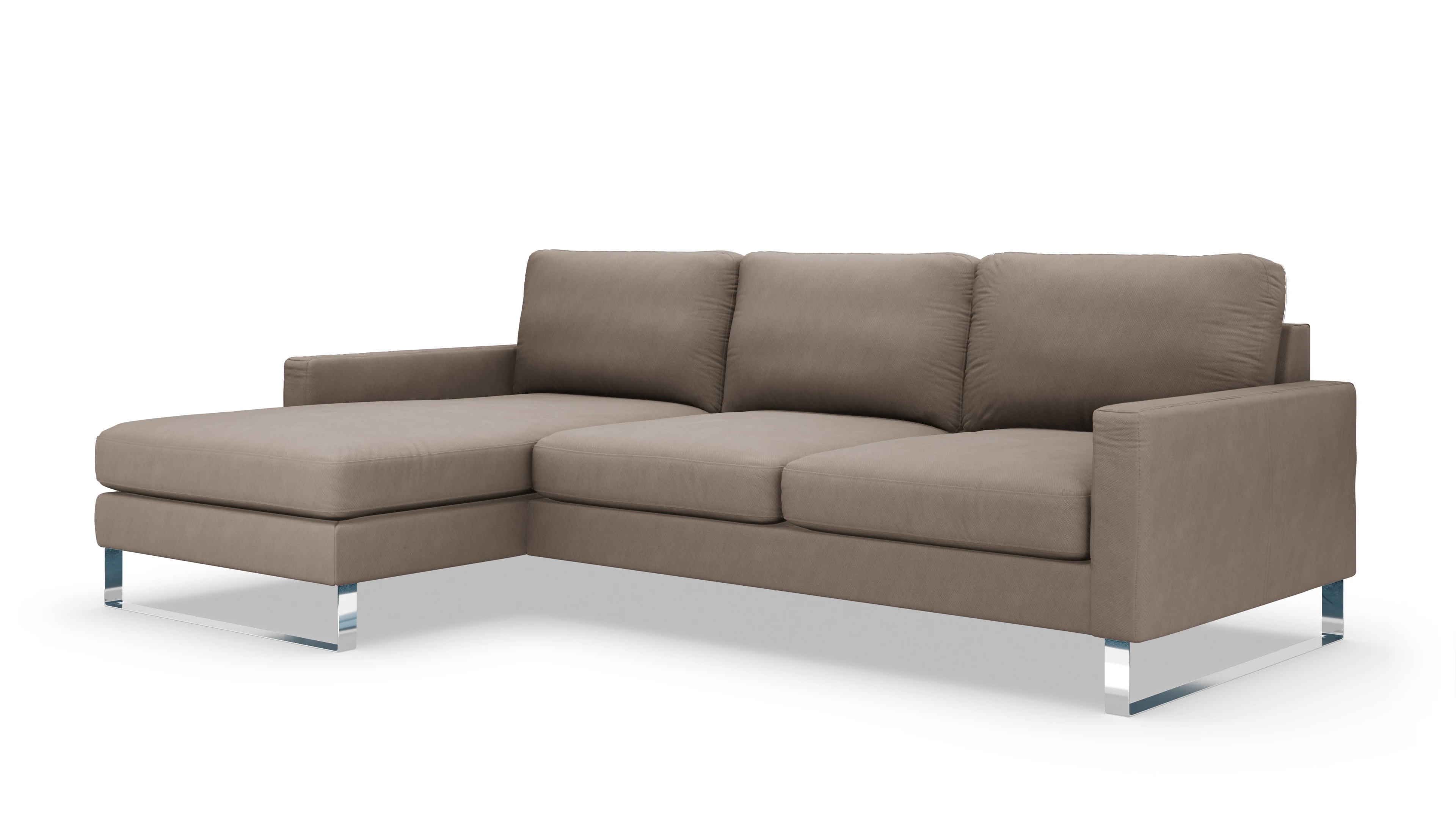 Ansicht des Produktes Cespon Sofa mit Rec links in Stoff beige