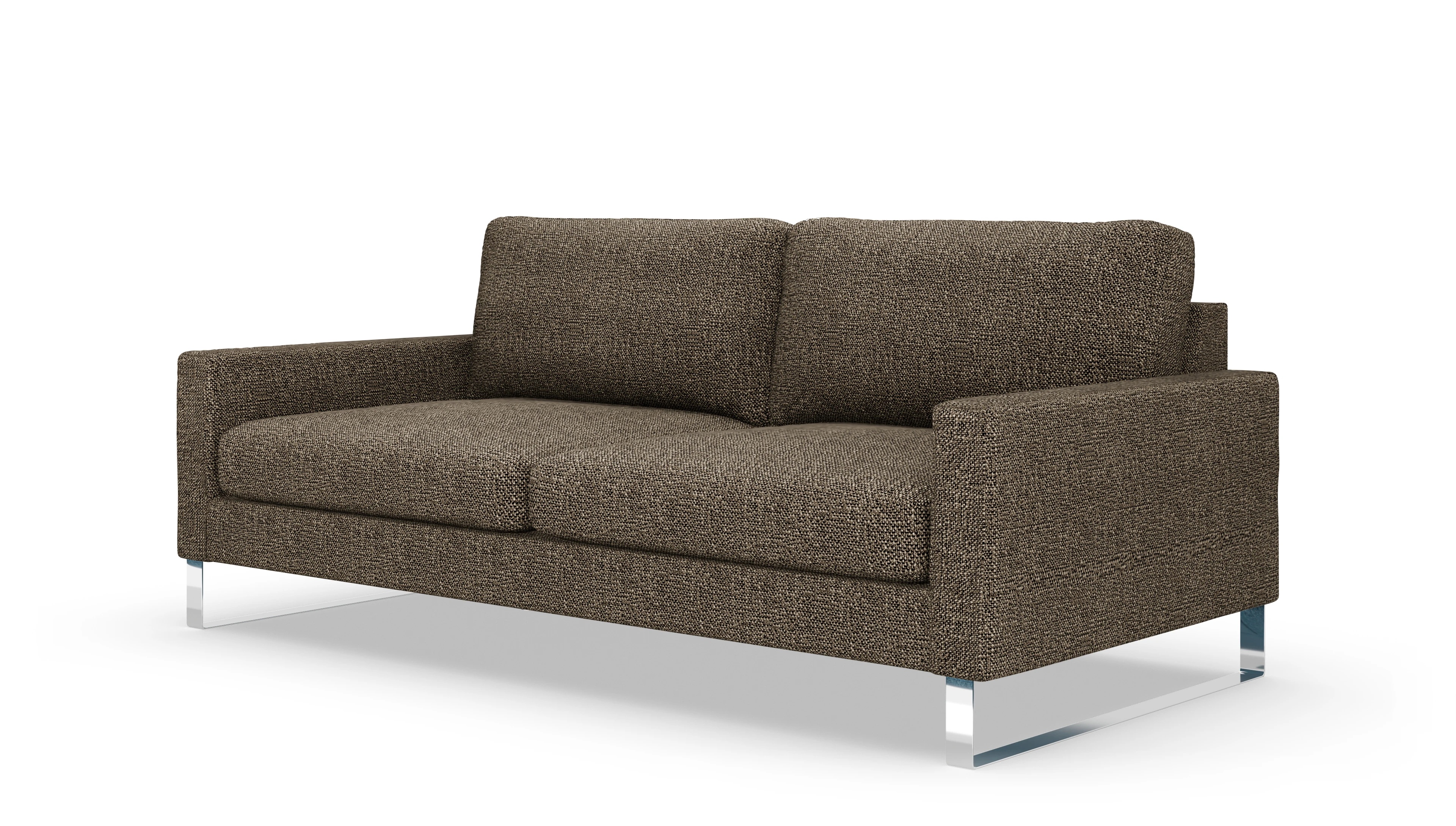 Cespon Stoffsofa Ansicht des Produktes Cespon 3,5-Sitzer in Stoff braun