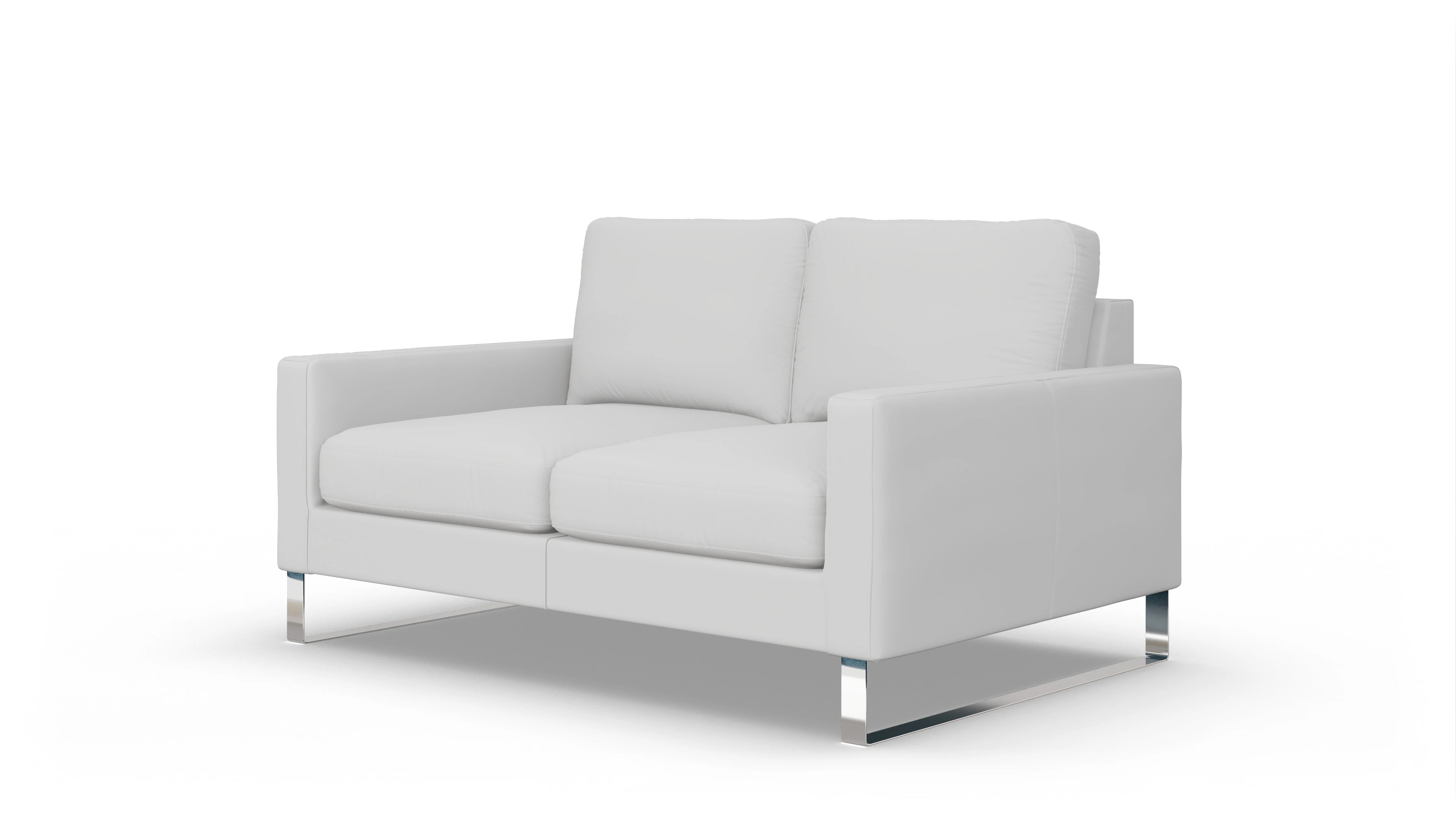 Ansicht des Produktes Cespon 2-Sitzer in Leder weiß