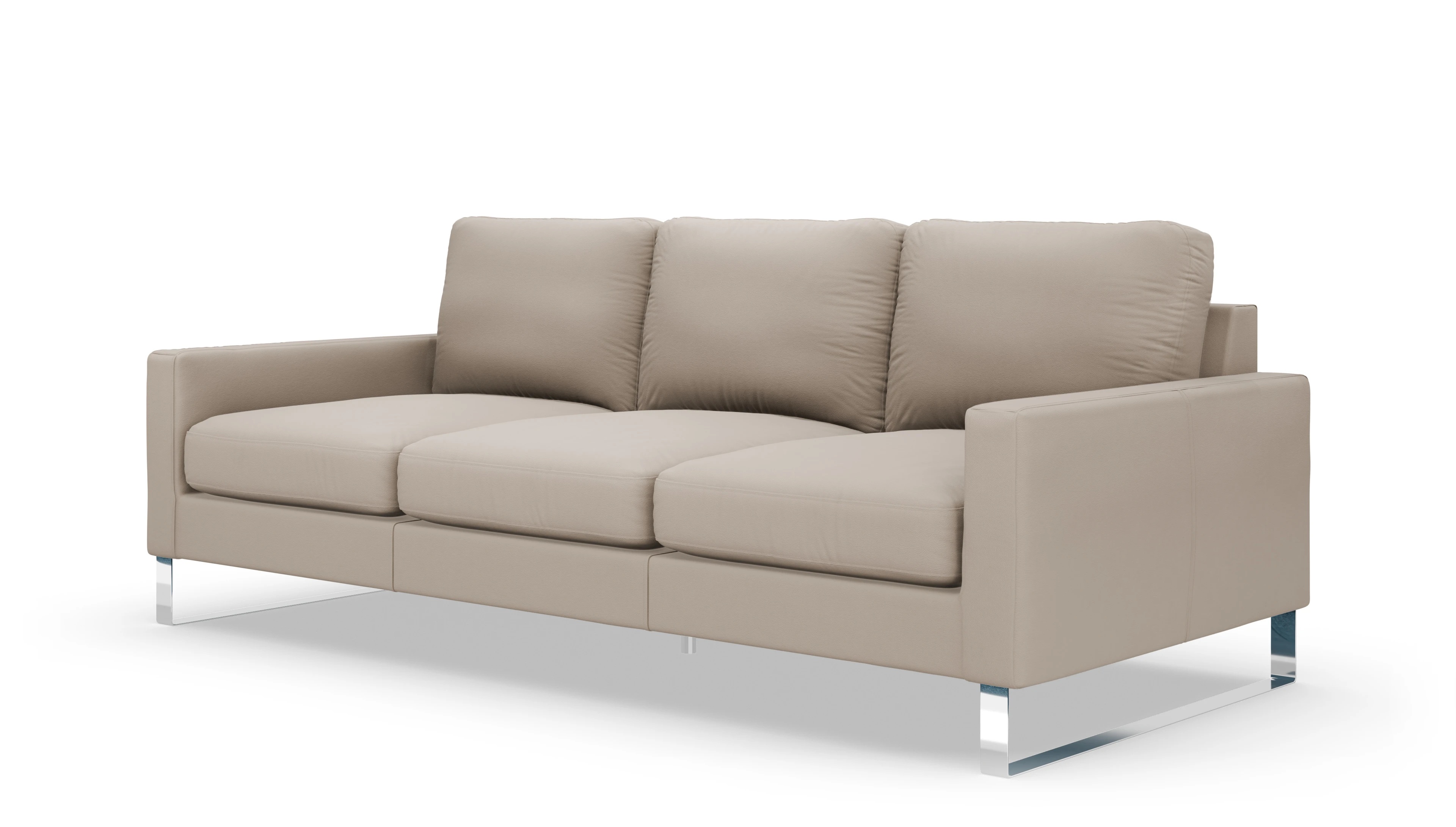 Ansicht des Produktes Cespon 4-Sitzer in Leder beige