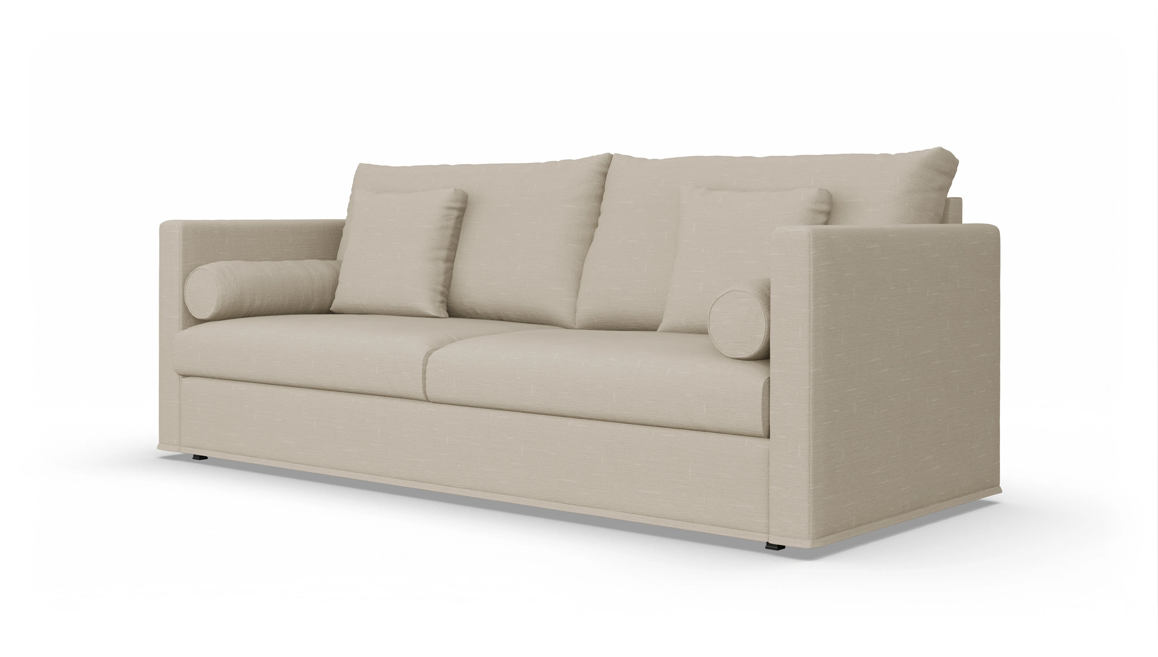 Ansicht des Produktes Vadena 3-Sitzer in Stoff beige