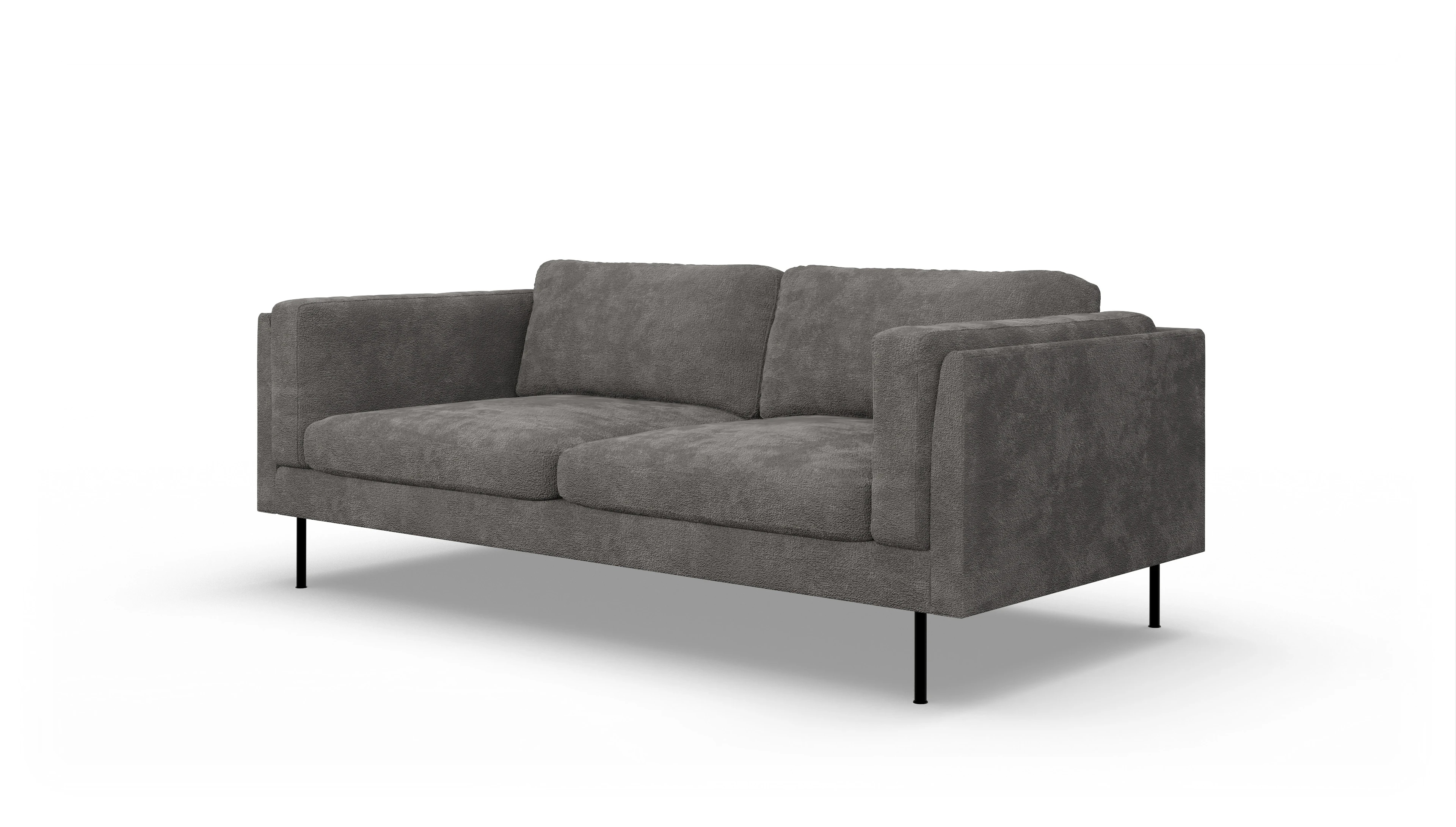 Ansicht des Produktes Henriksen 3-Sitzer in Stoff grau