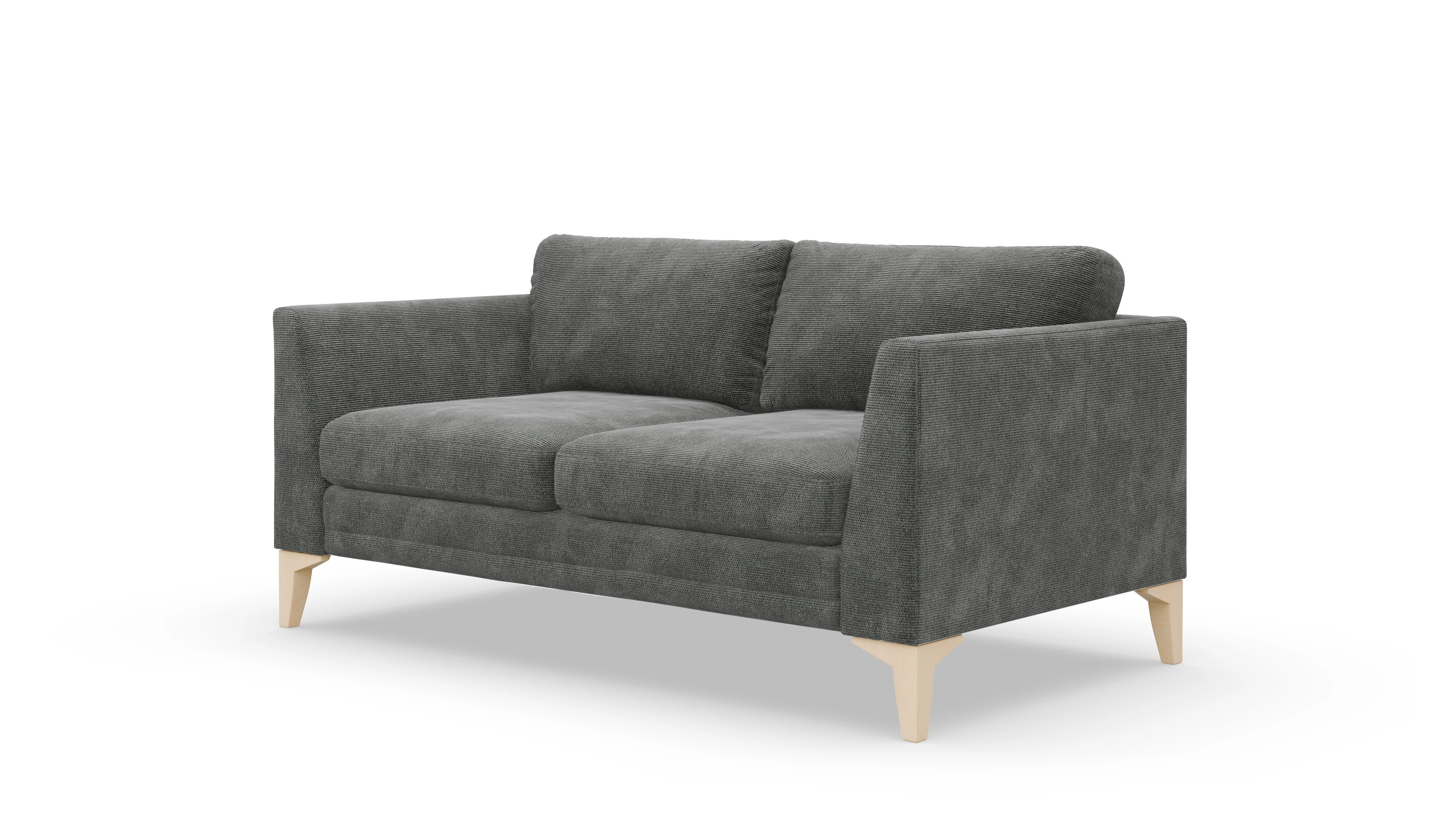 Ansicht des Produktes Fairfield 2-Sitzer in Stoff grau