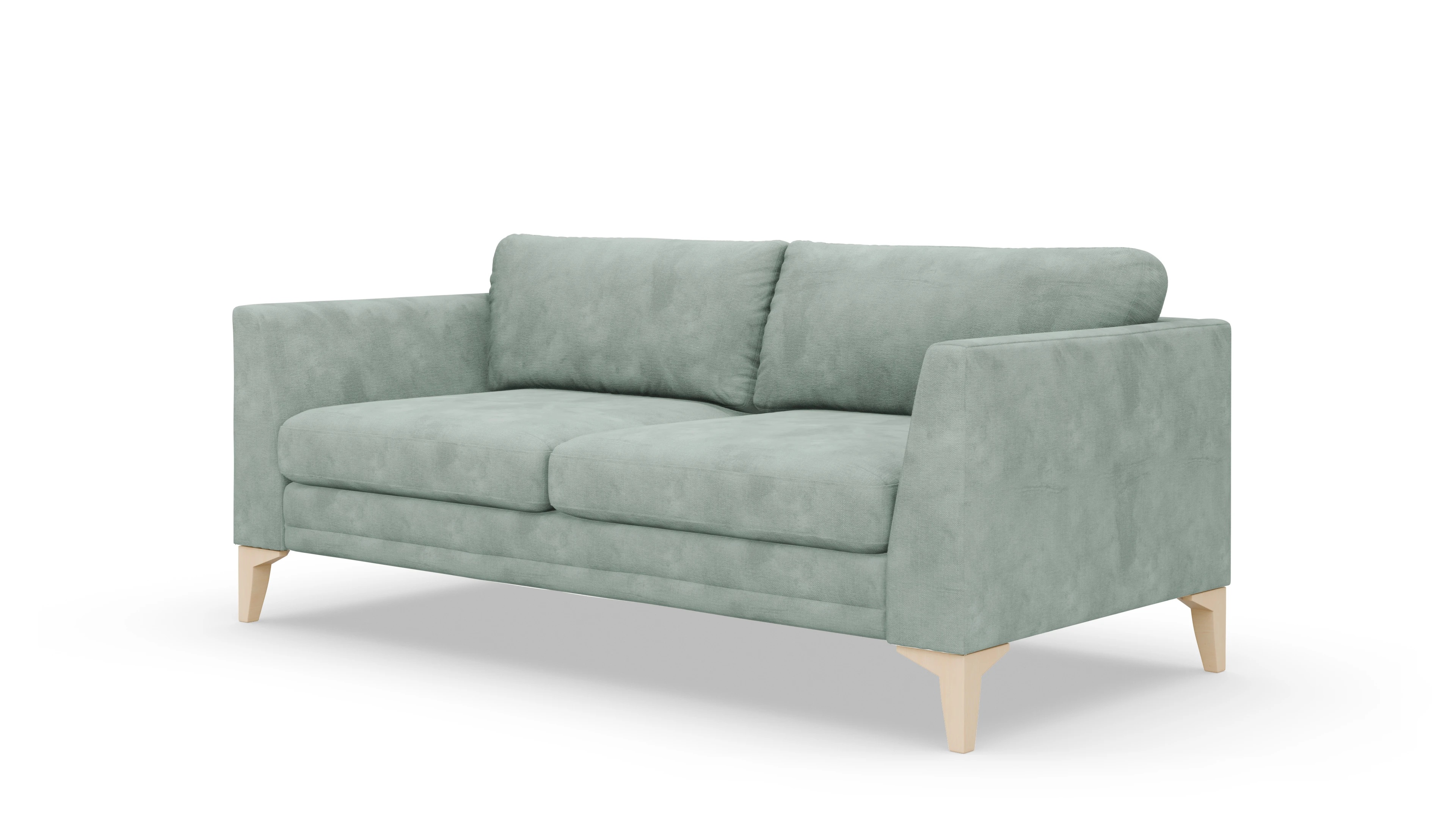 Stoffsofa Fairfield Ansicht des Produktes Fairfield 2,5-Sitzer in Samt blau