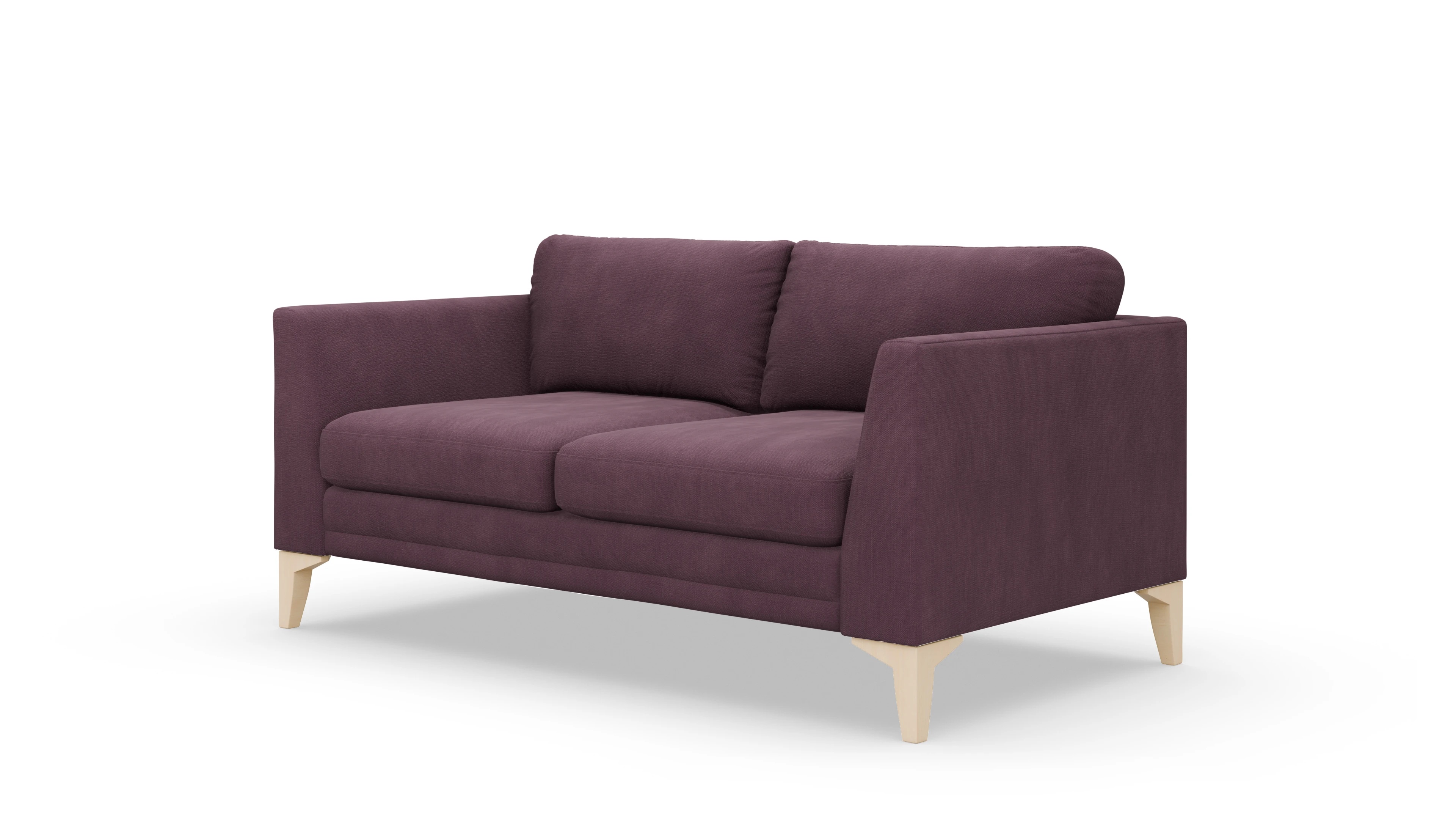 Ansicht des Produktes Fairfield 2-Sitzer in Samt rot