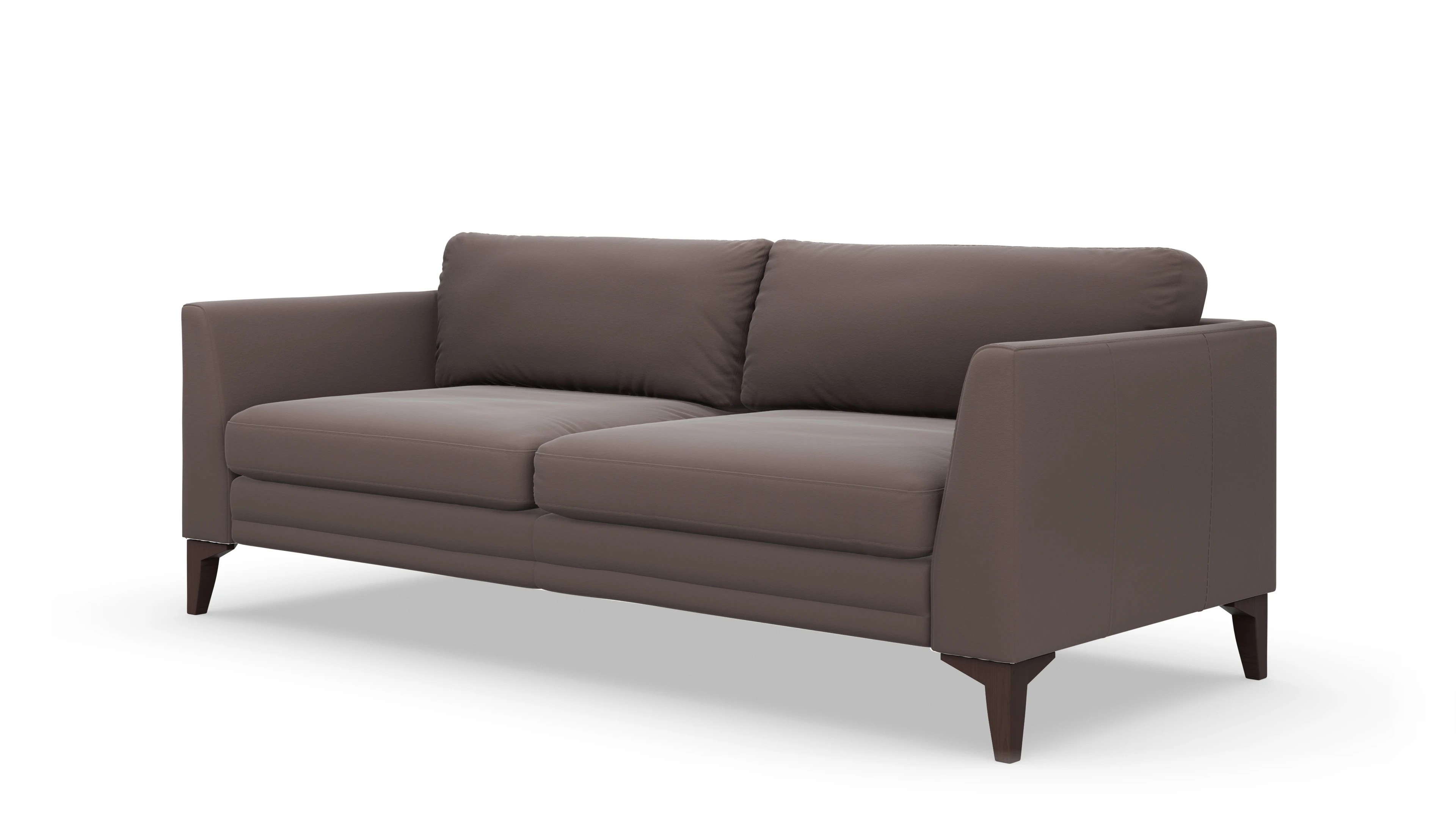 Ansicht des Produktes Fairfield 3-Sitzer in Leder grau