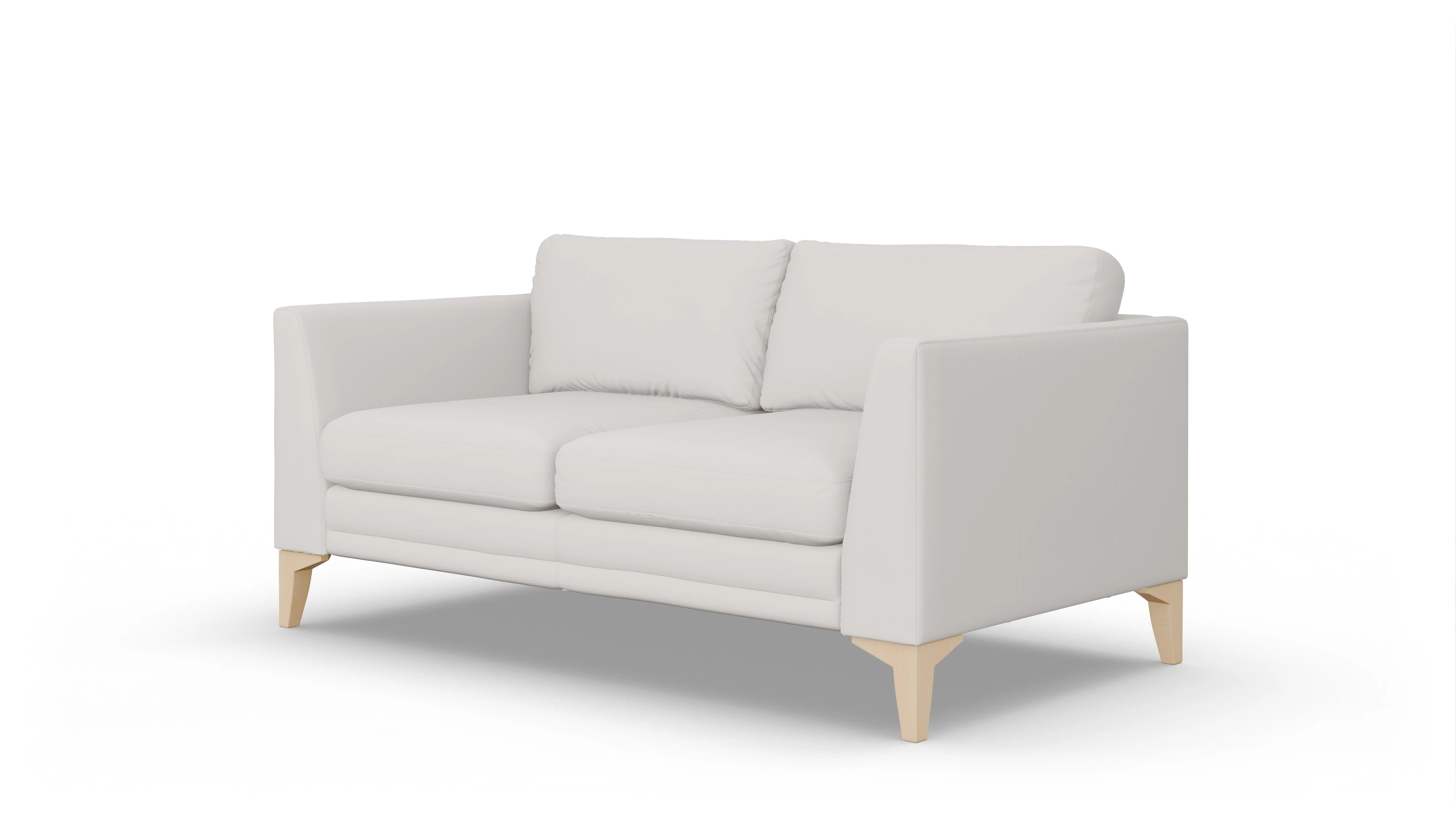 Ansicht des Produktes Fairfield 2-Sitzer in Leder weiß