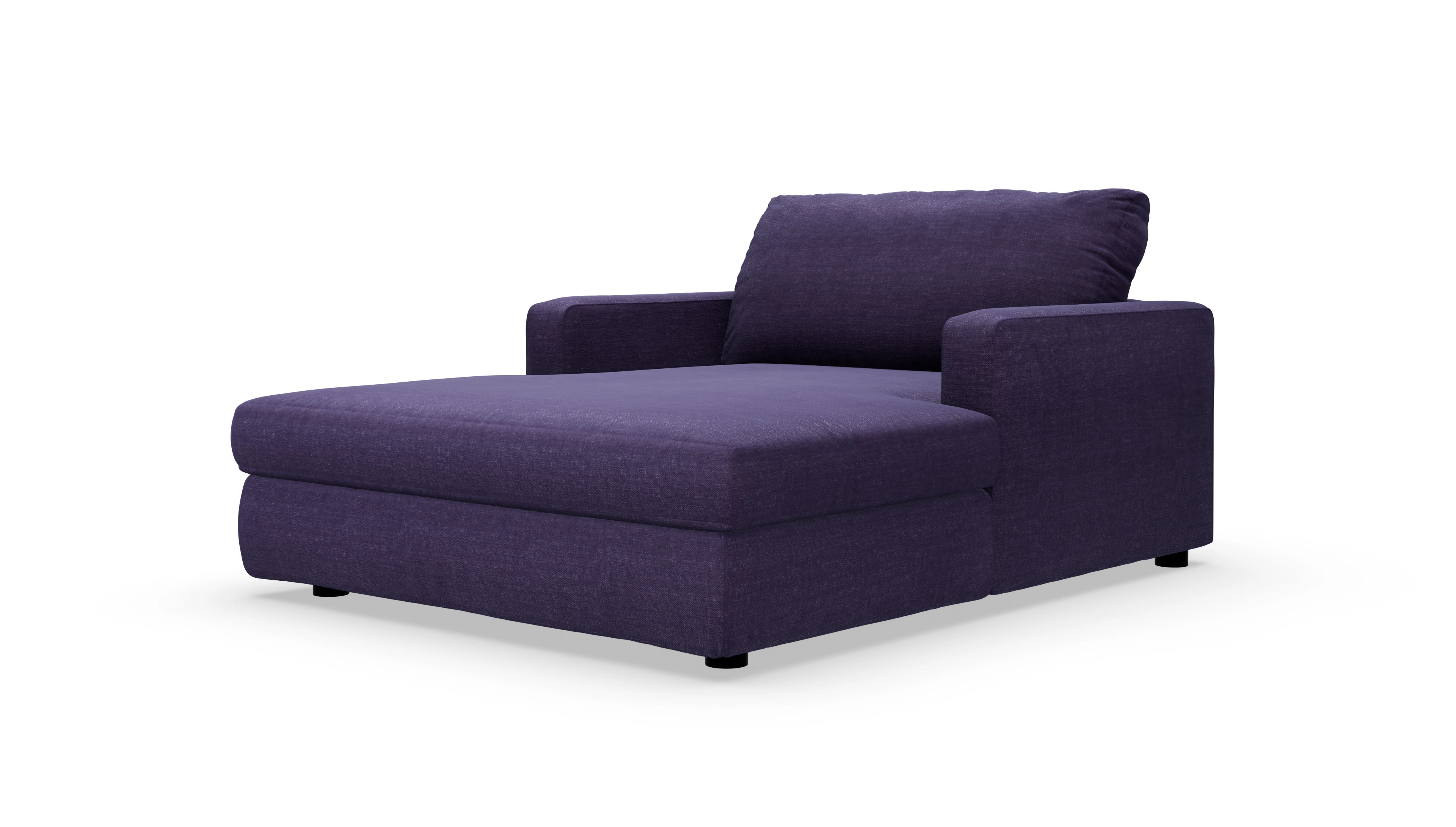 Ansicht des Produktes Amelia Sessel in Stoff blau