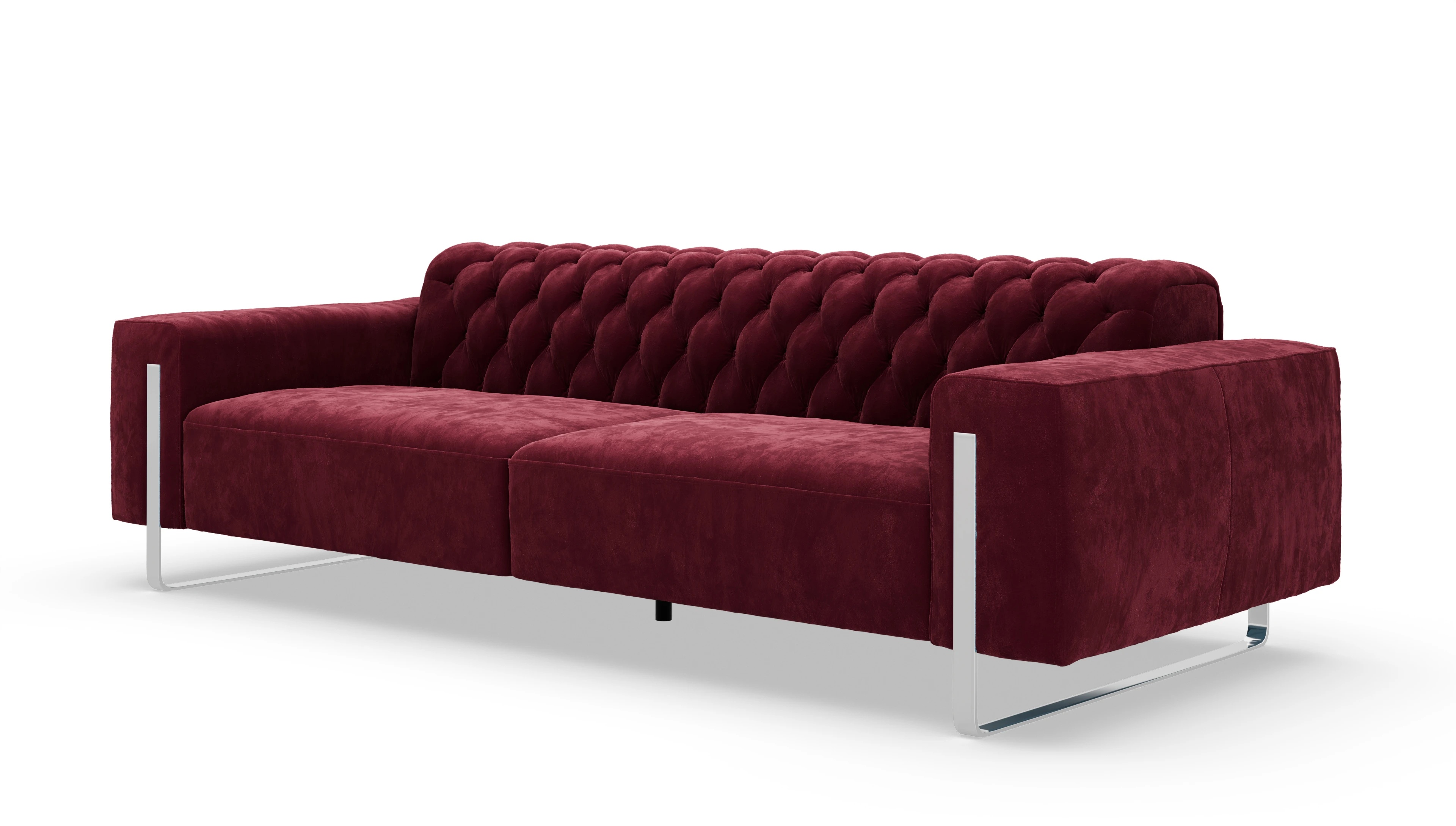 Ansicht des Produktes Nox 4-Sitzer in Samt rot
