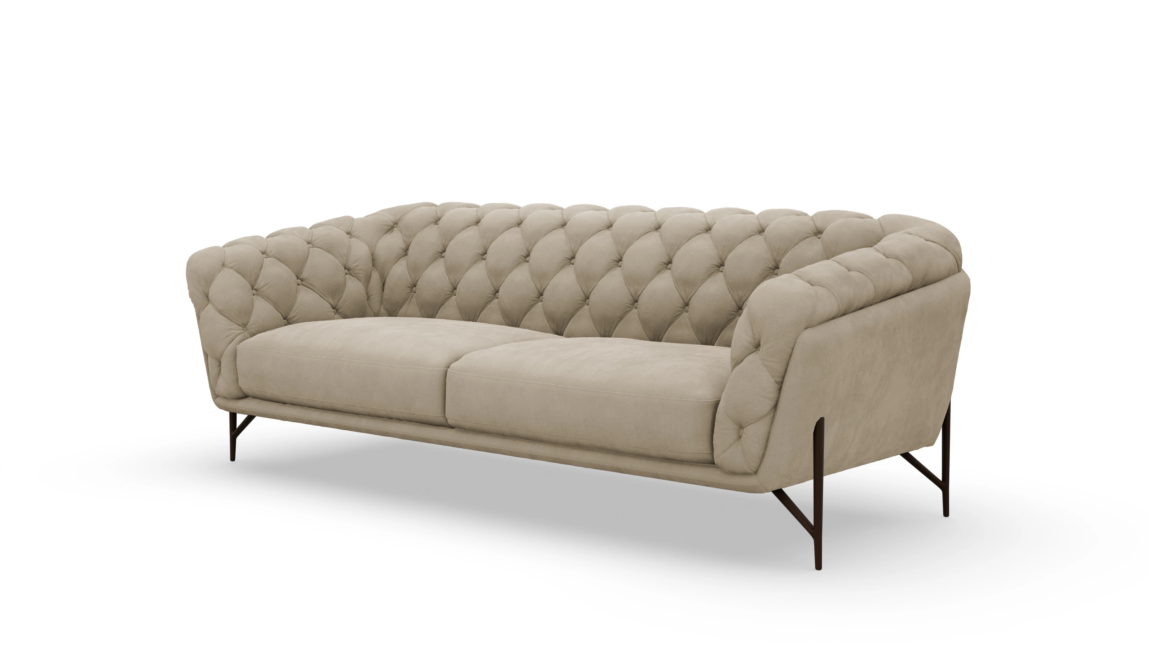 Ansicht des Produktes Alba 4-Sitzer in Samt beige