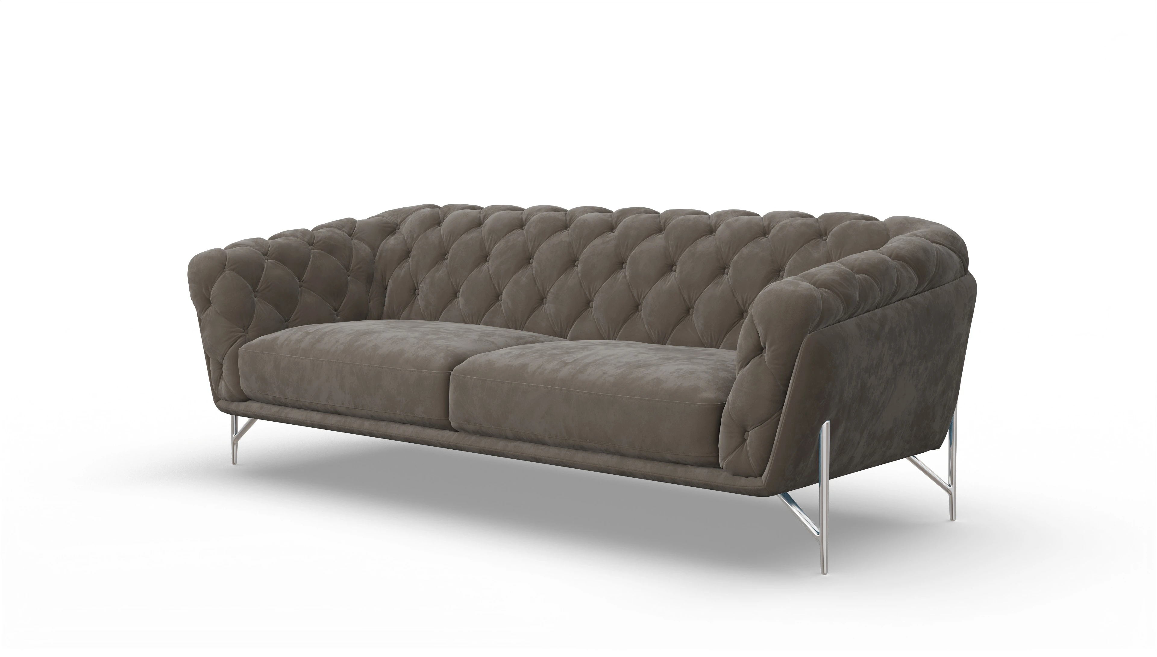 Ansicht des Produktes Alba 4-Sitzer in Samt braun