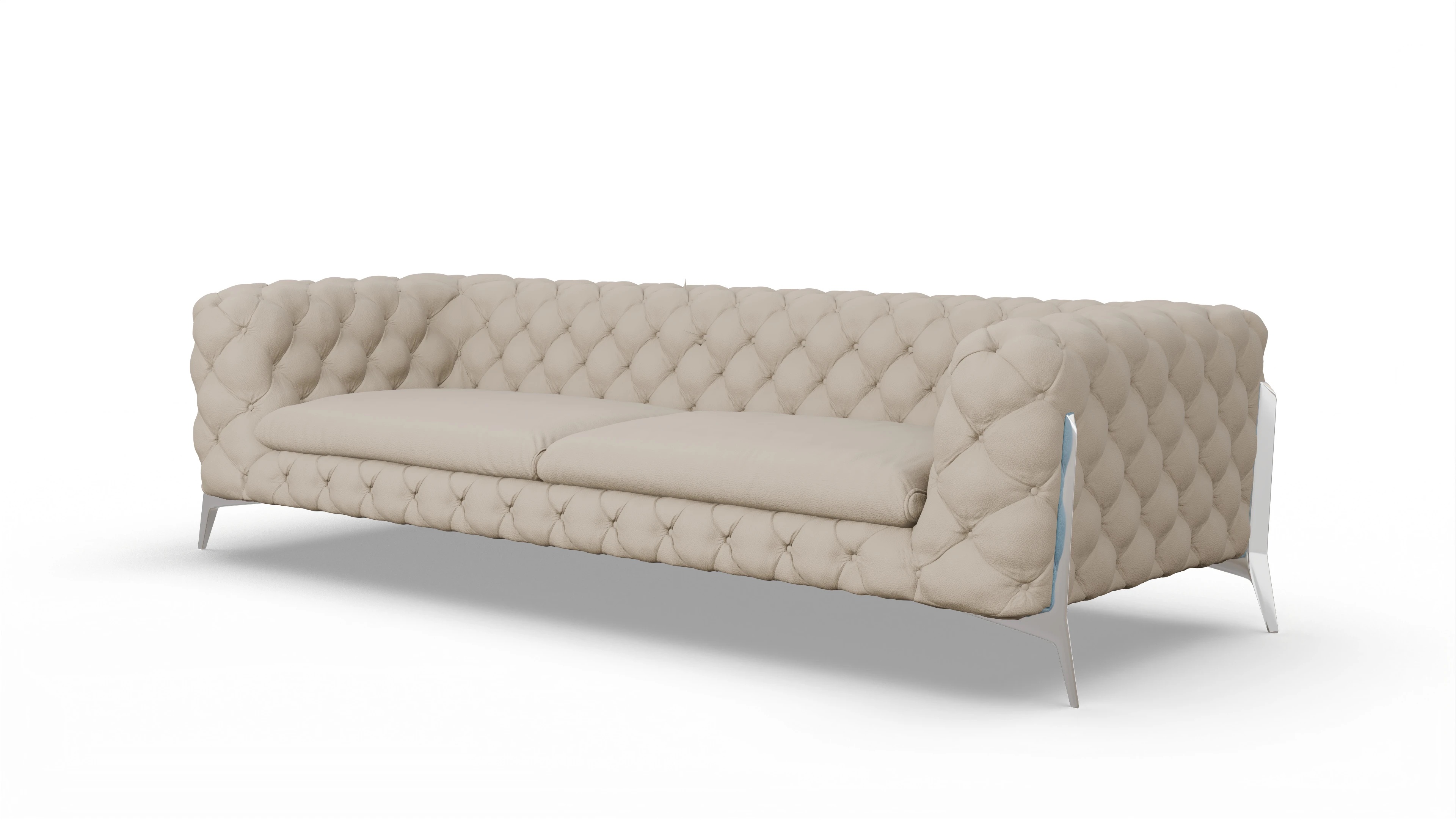 Ansicht des Produktes Juno 4,5-Sitzer in Leder beige