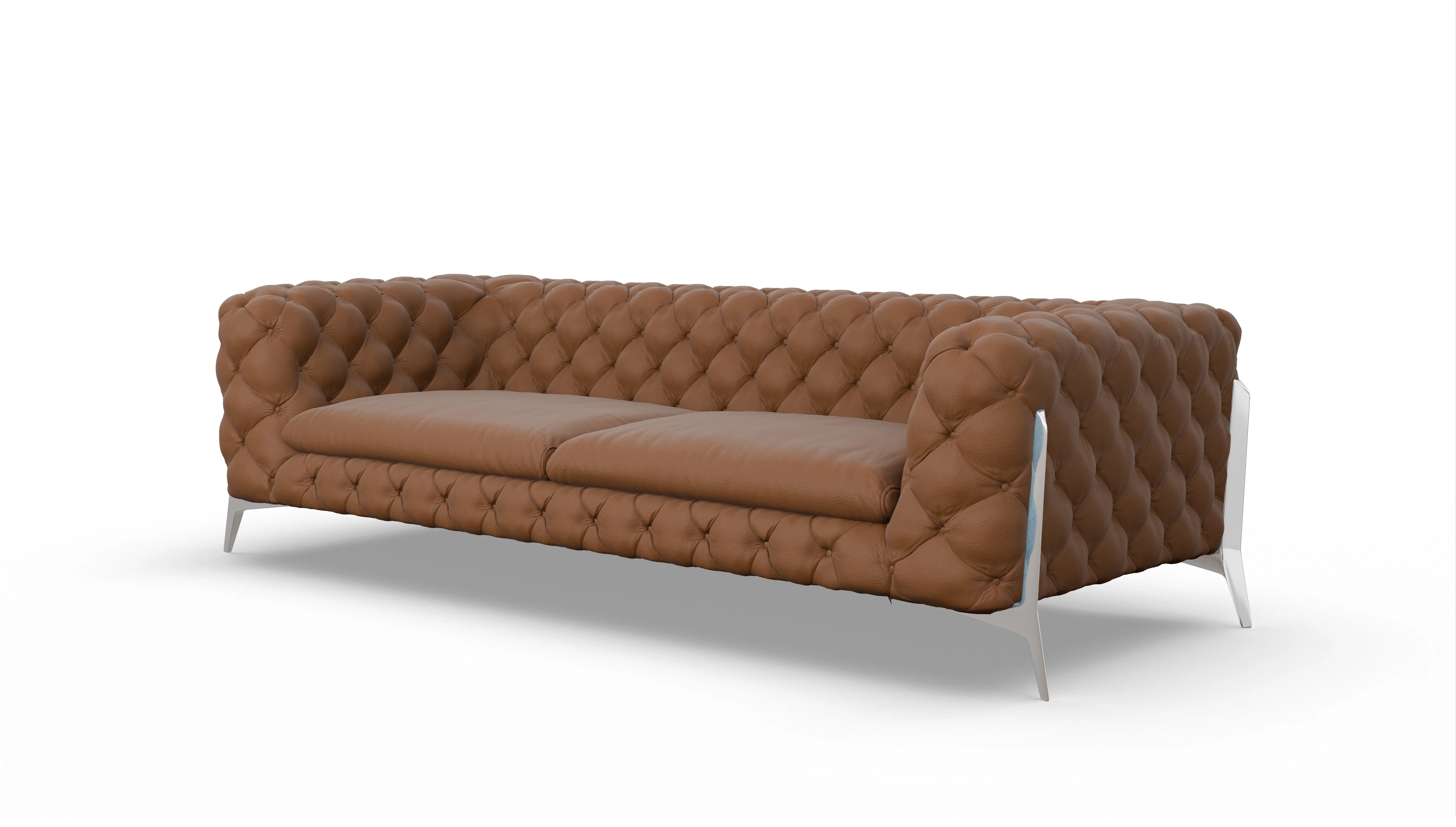 Ansicht des Produktes Juno 4-Sitzer in Leder cognac