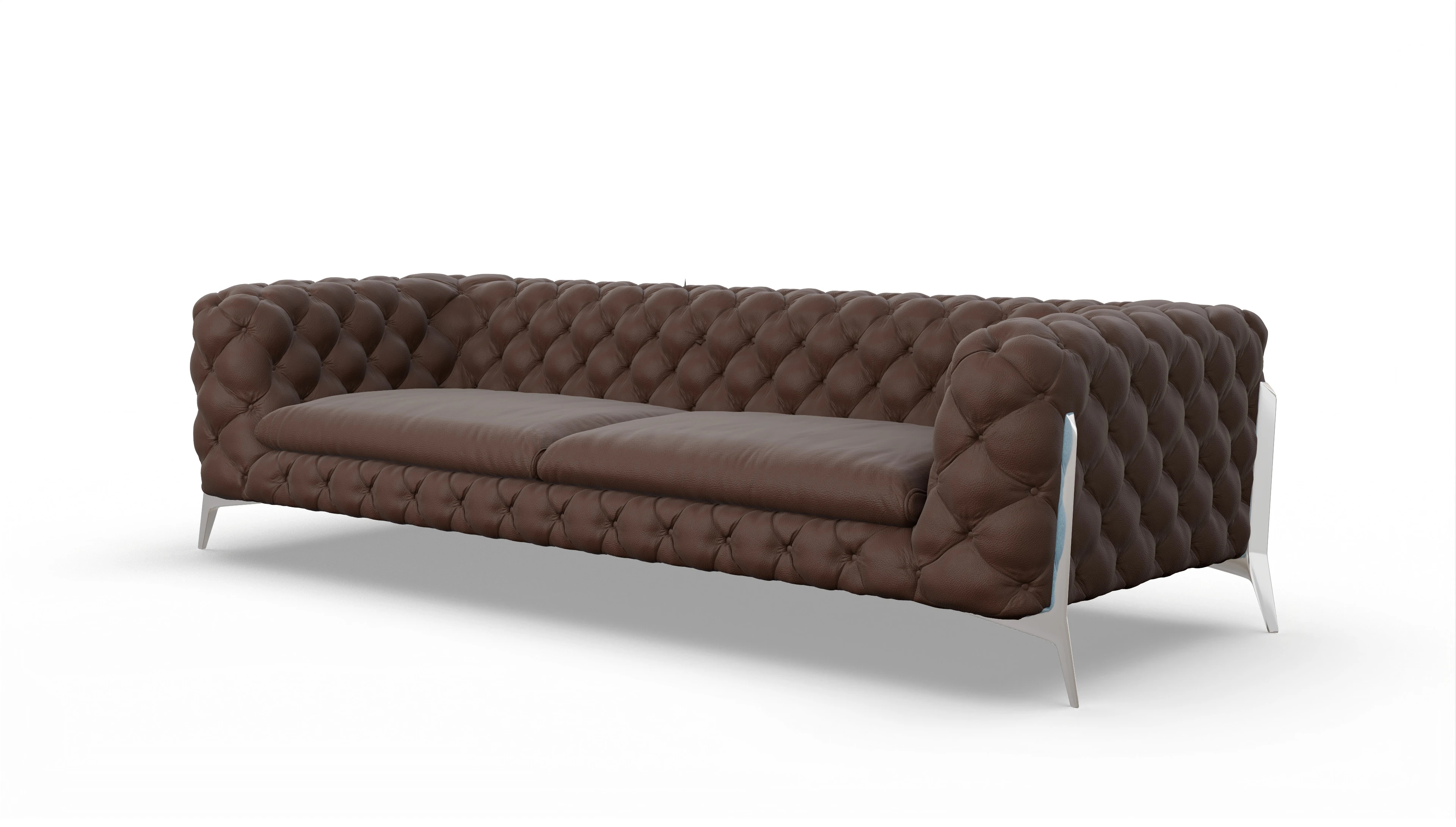 Ansicht des Produktes Juno 4,5-Sitzer in Leder braun