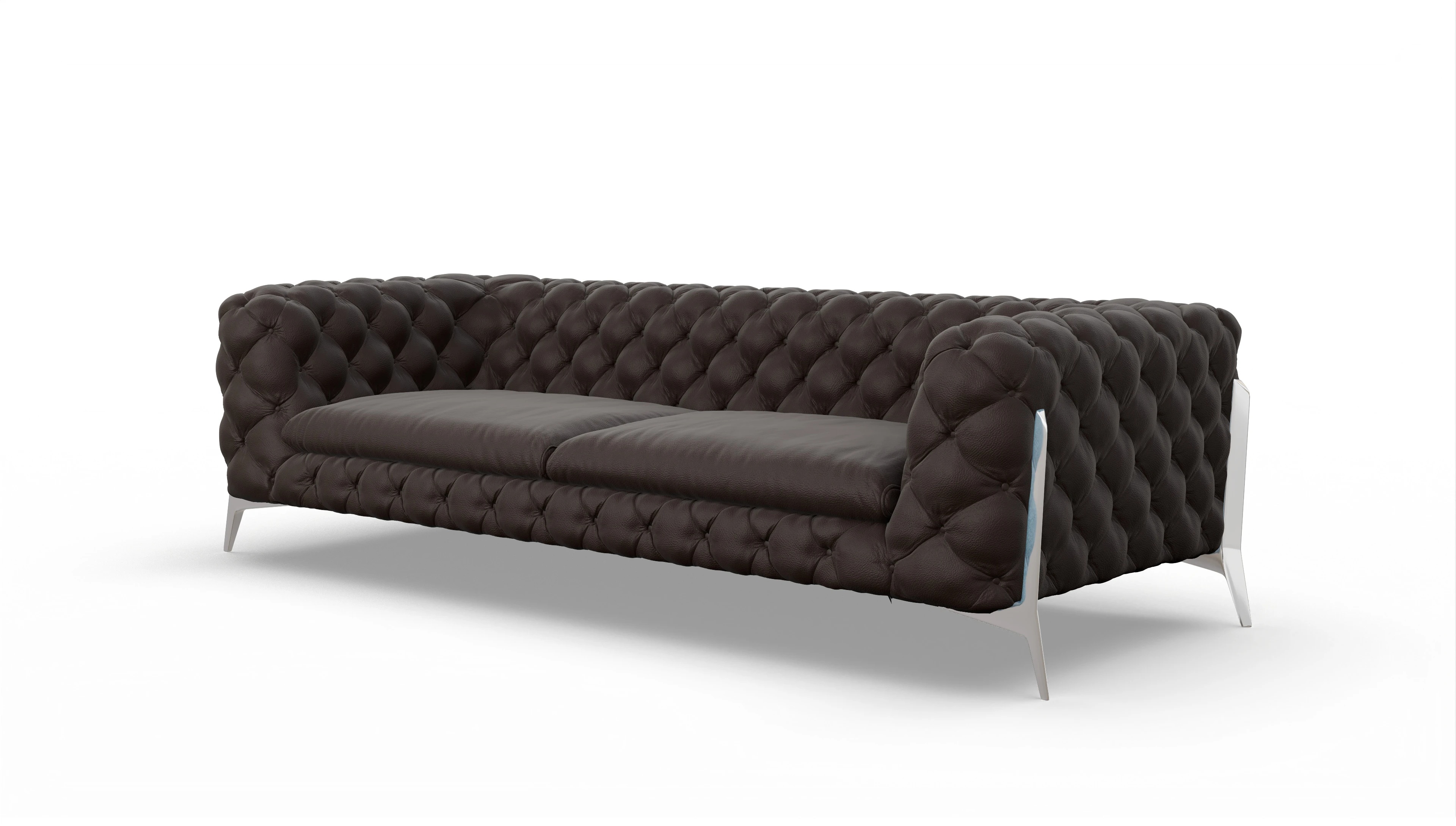 Ansicht des Produktes Juno 4-Sitzer in Leder braun