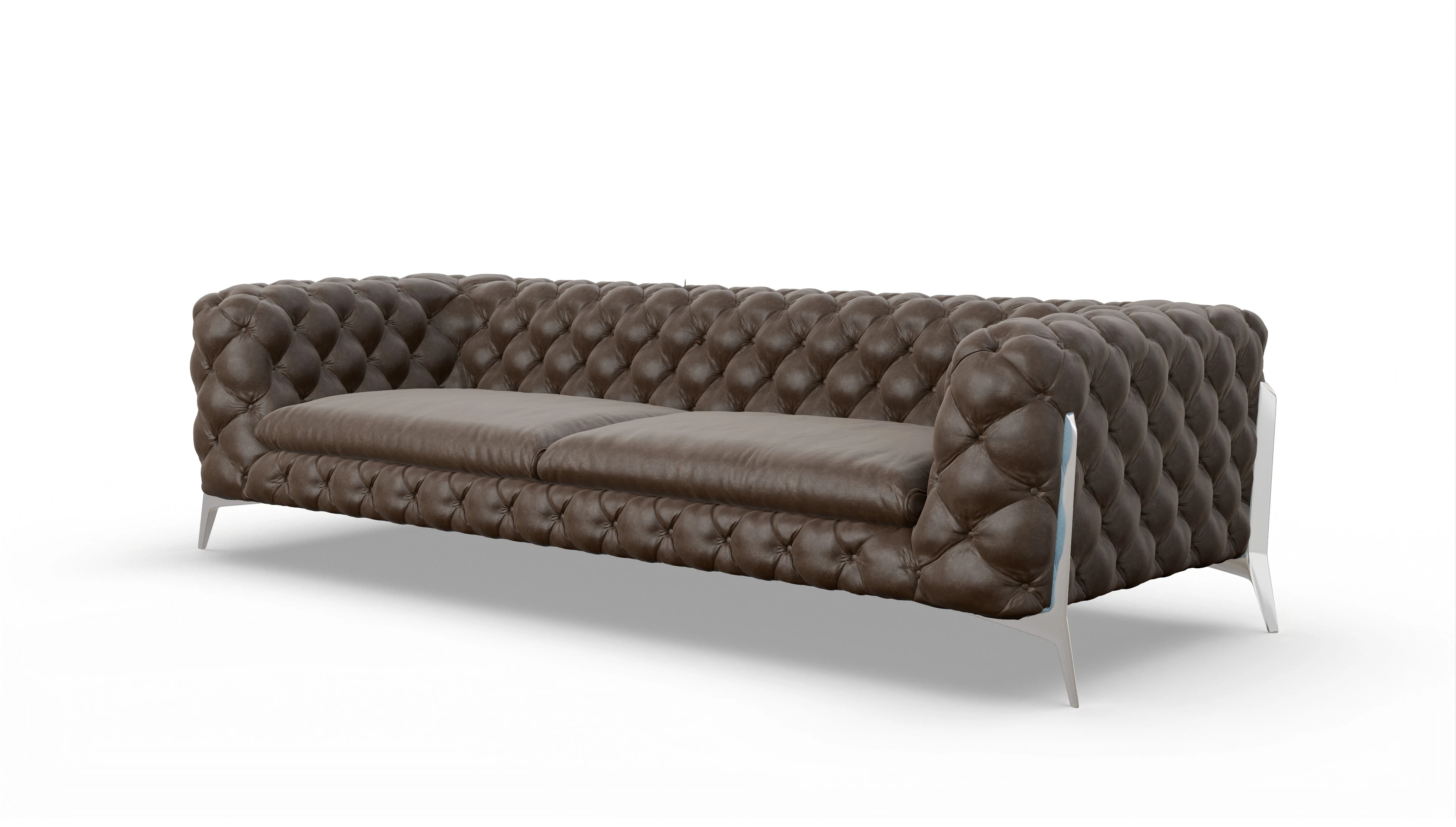 Ansicht des Produktes Juno 4,5-Sitzer in Leder braun