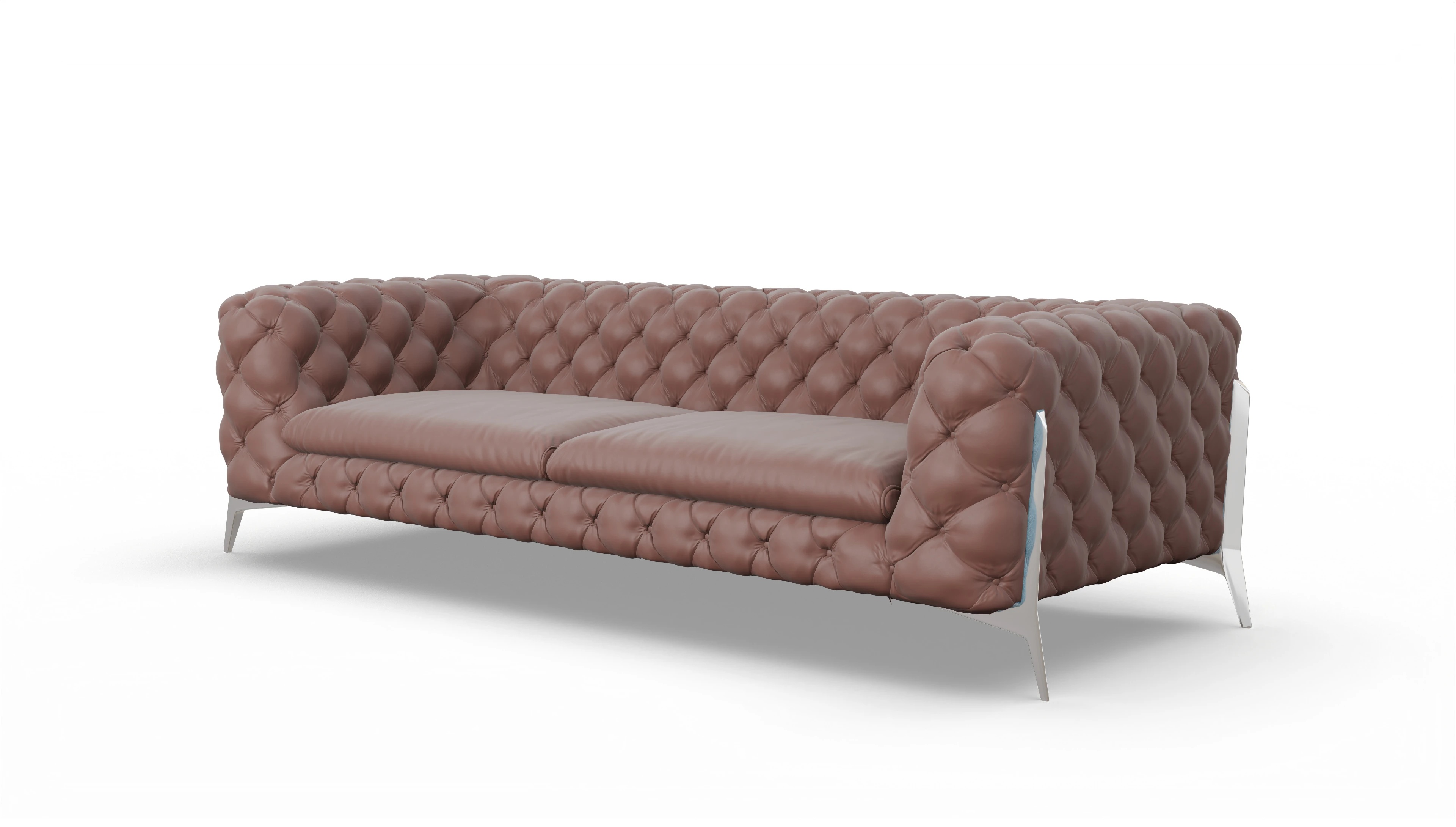 Ansicht des Produktes Juno 4-Sitzer in Leder braun