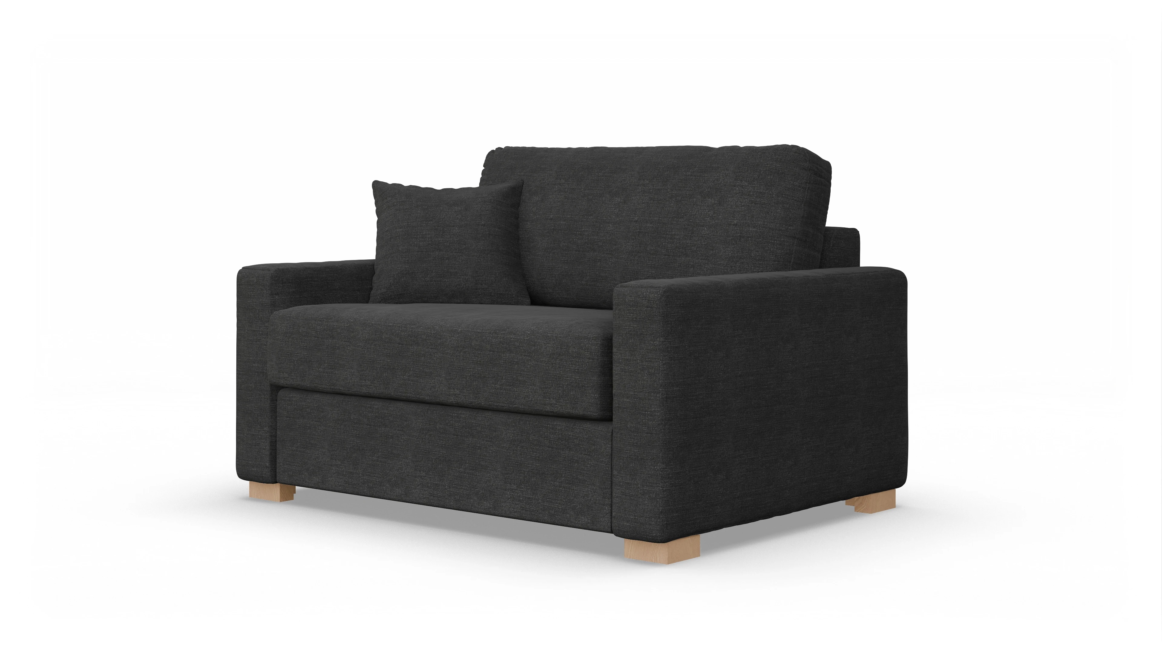 Ansicht des Produktes Christensen Sessel in Stoff schwarz