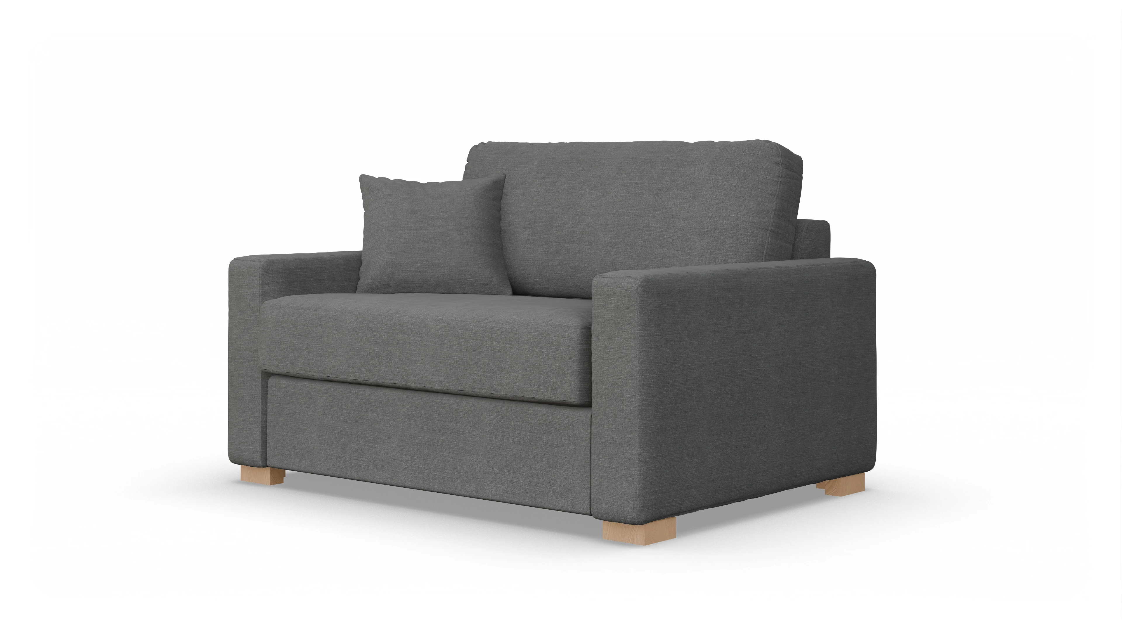 Ansicht des Produktes Christensen Sessel in Stoff grau