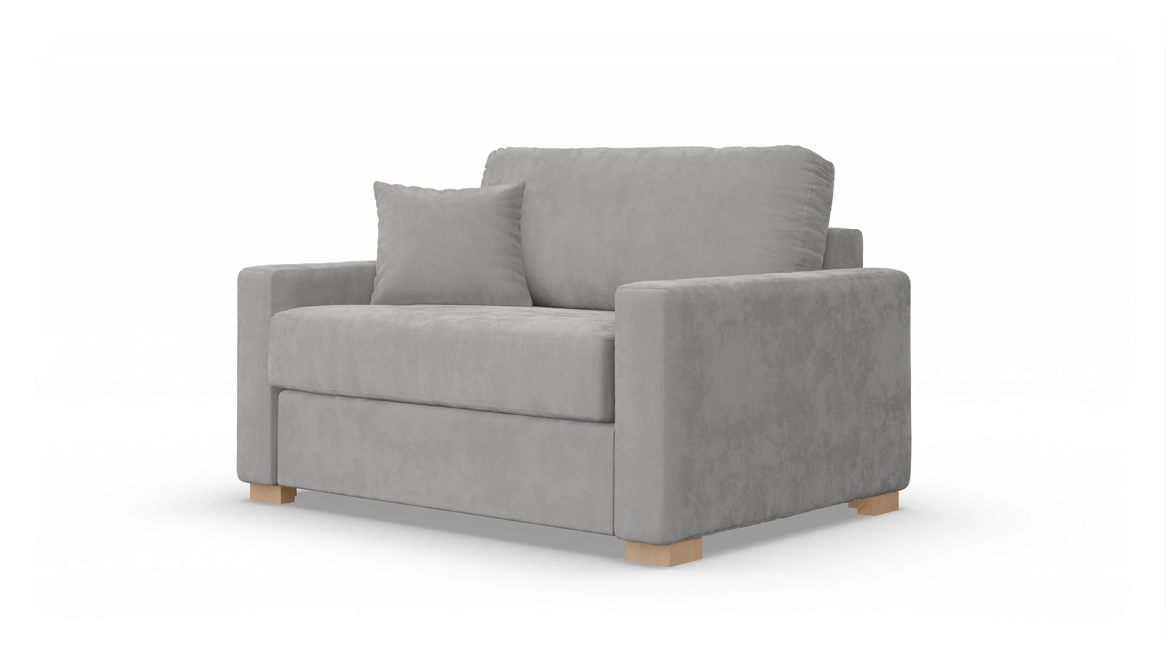 Ansicht des Produktes Christensen Sessel in Samt grau