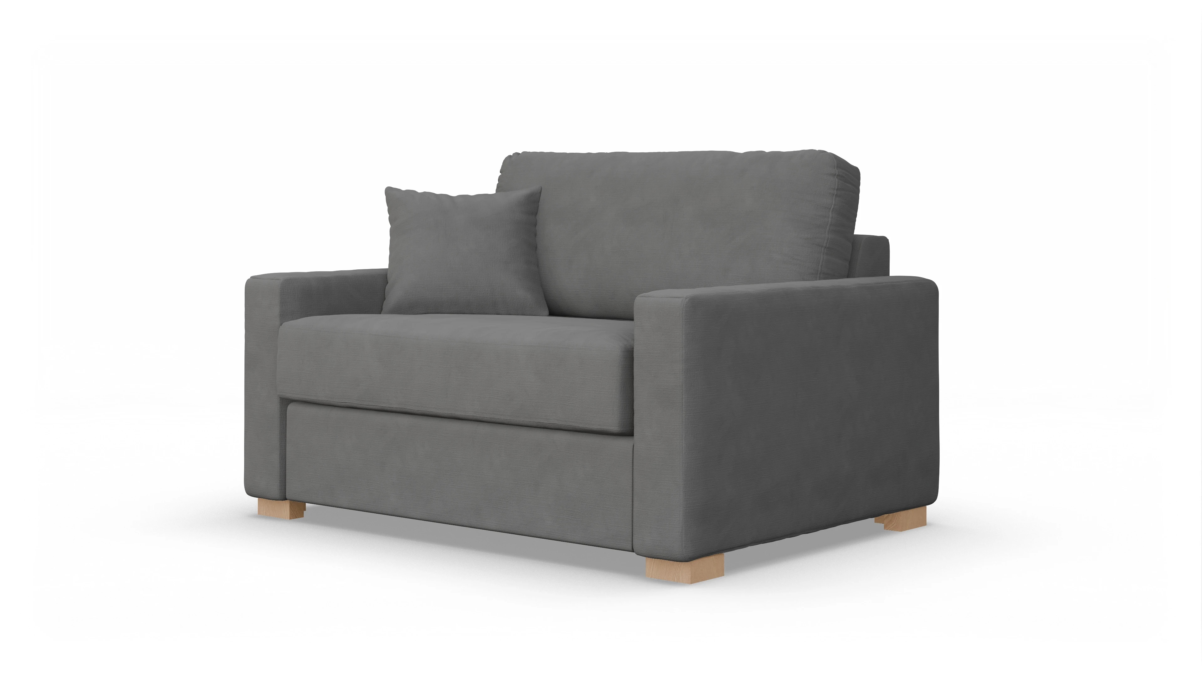 Ansicht des Produktes Christensen Sessel in Stoff grau