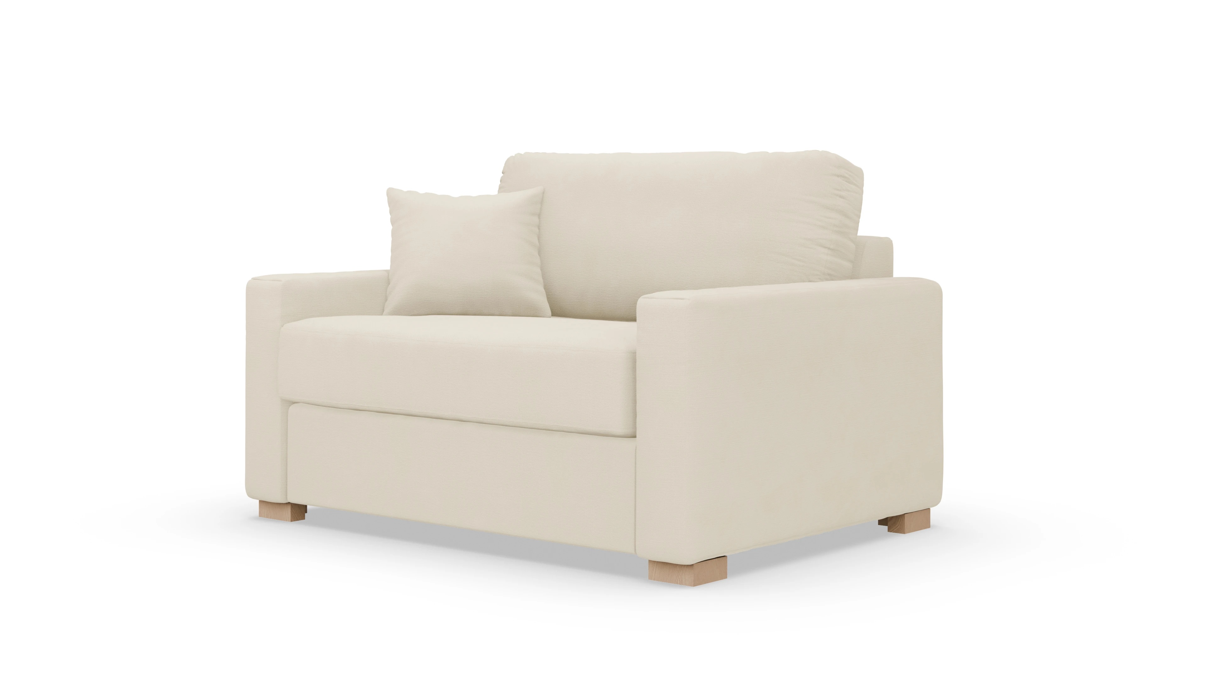 Schlafsessel Christensen Ansicht des Produktes Christensen Sessel in Stoff beige