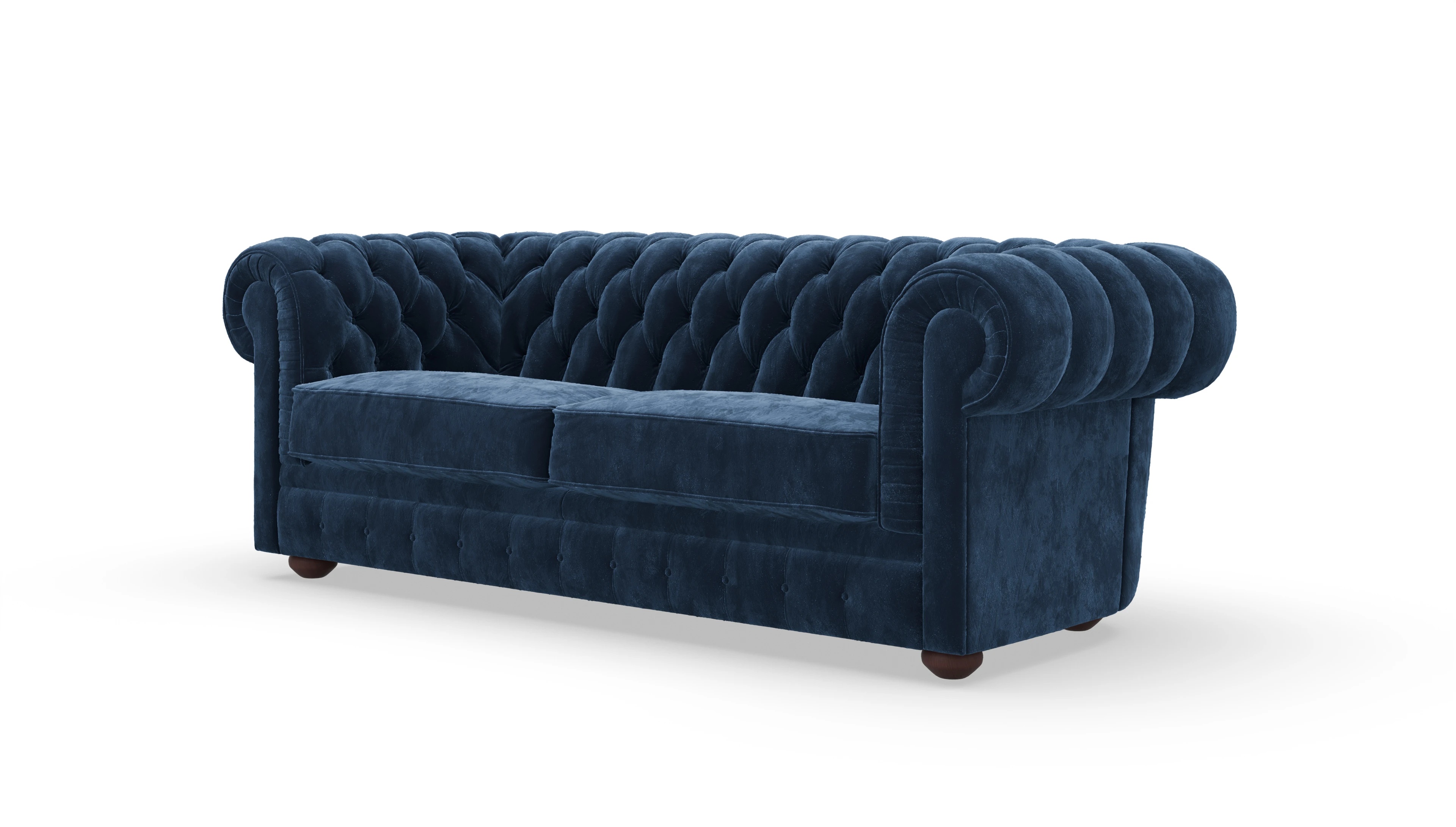 Ansicht des Produktes Chester1 2,5-Sitzer in Samt blau