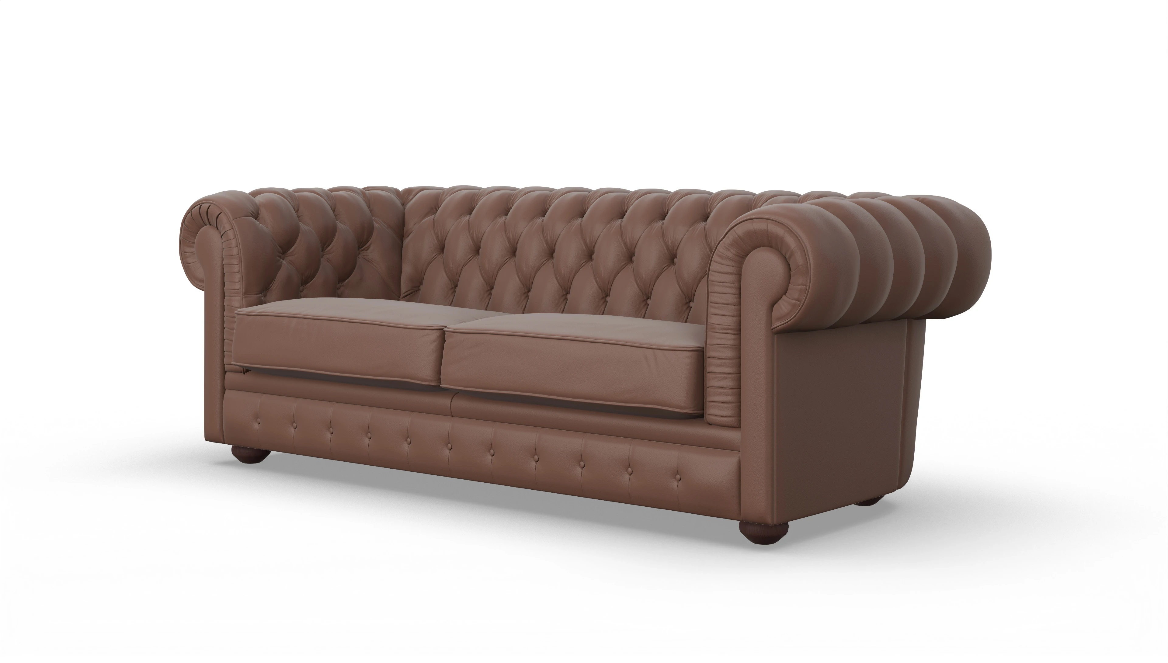 Ansicht des Produktes Chester1 2,5-Sitzer in Leder braun