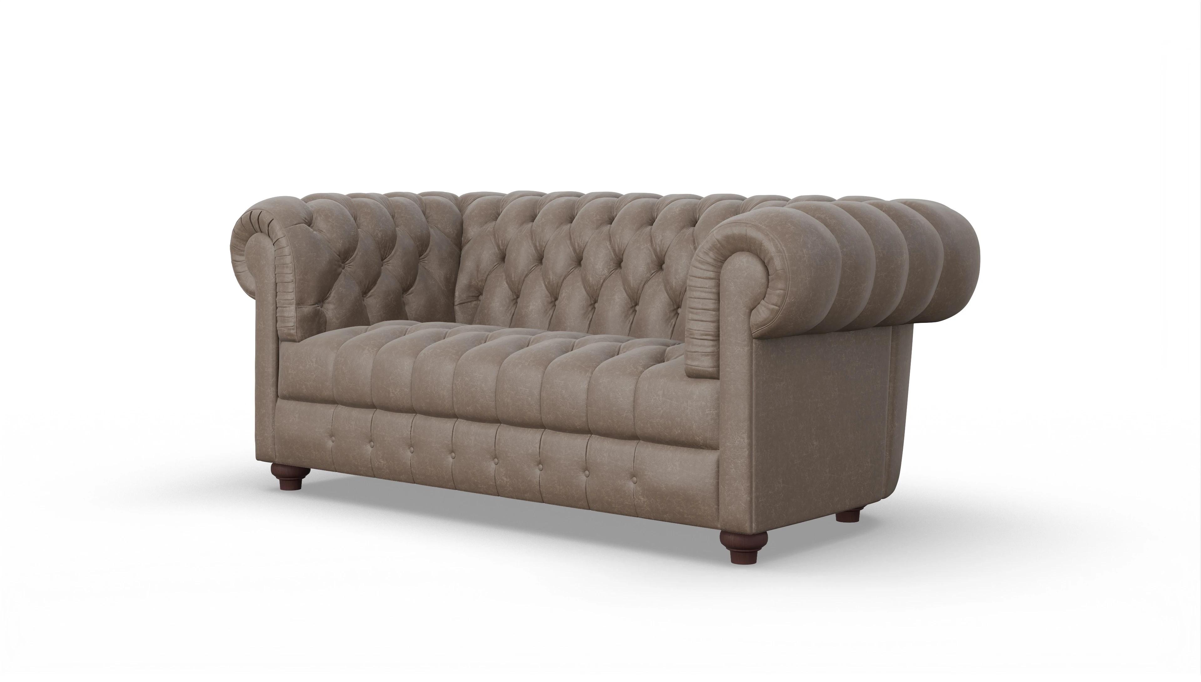 Ansicht des Produktes Chester2 2-Sitzer in Leder beige