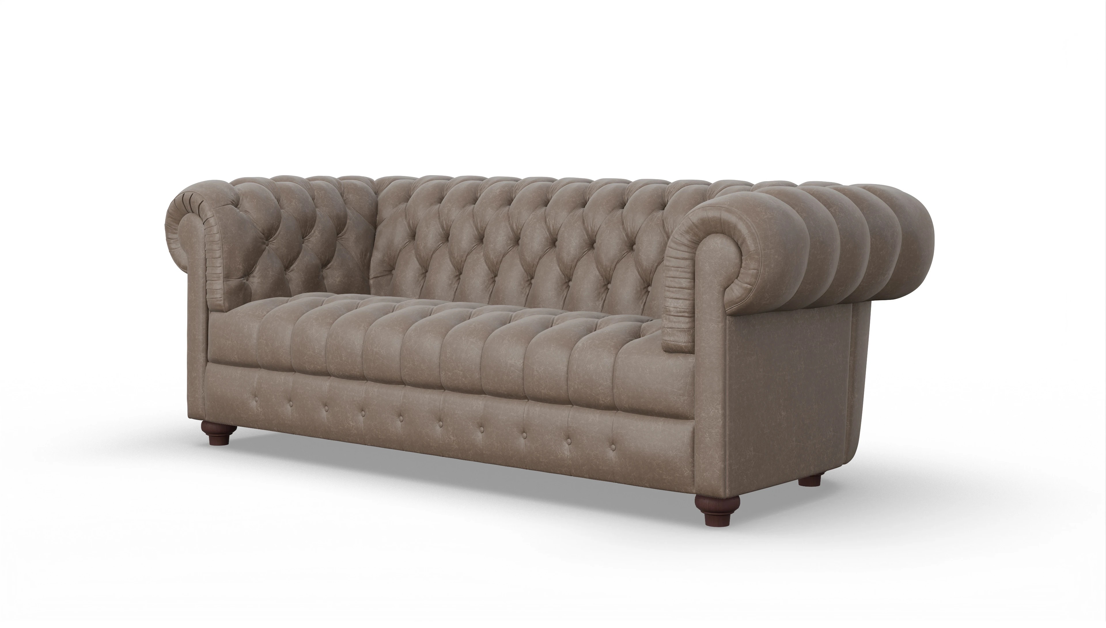 Ansicht des Produktes Chester2 2,5-Sitzer in Leder beige