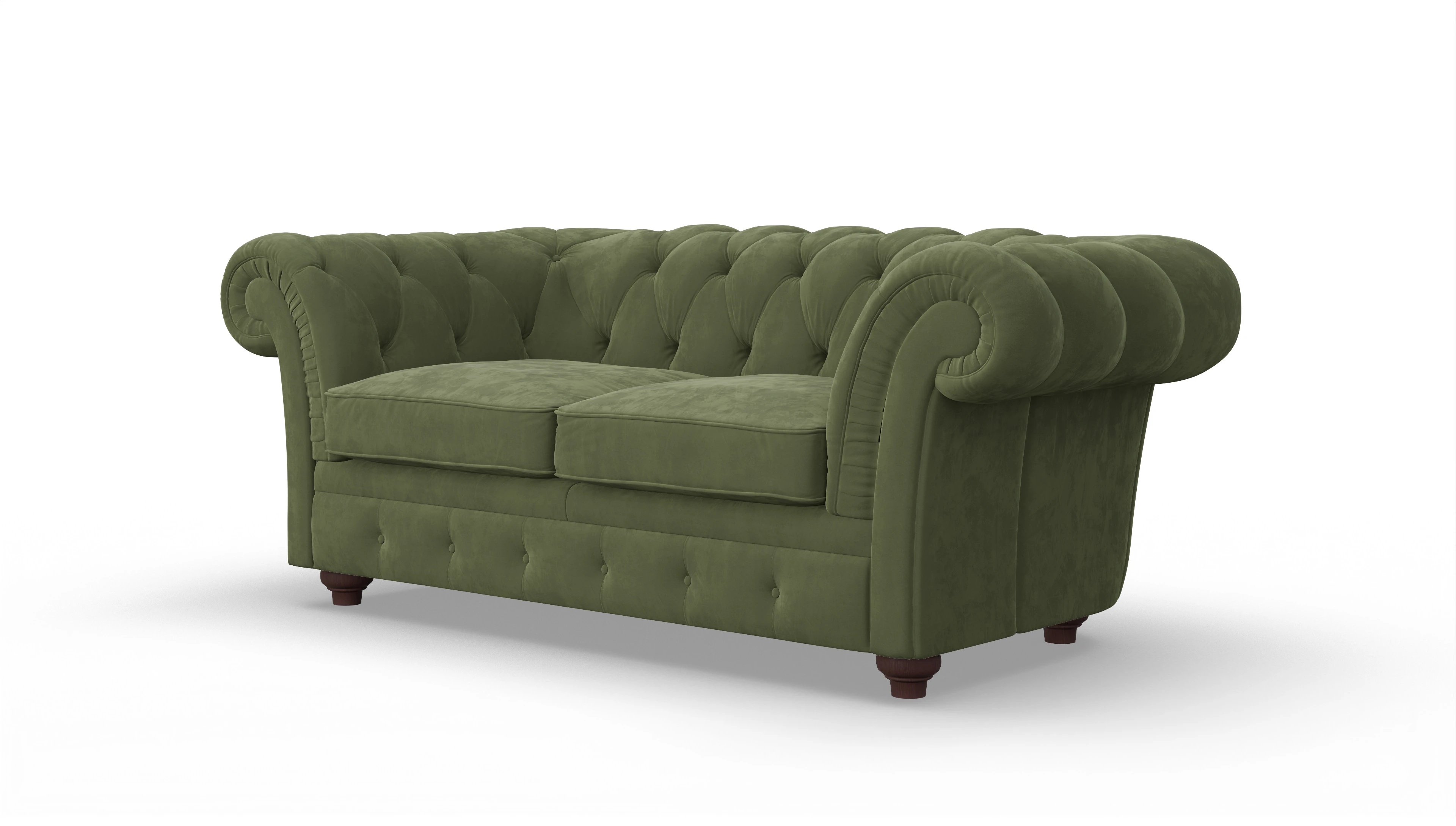 Ansicht des Produktes VIP 2-Sitzer in Samt grün