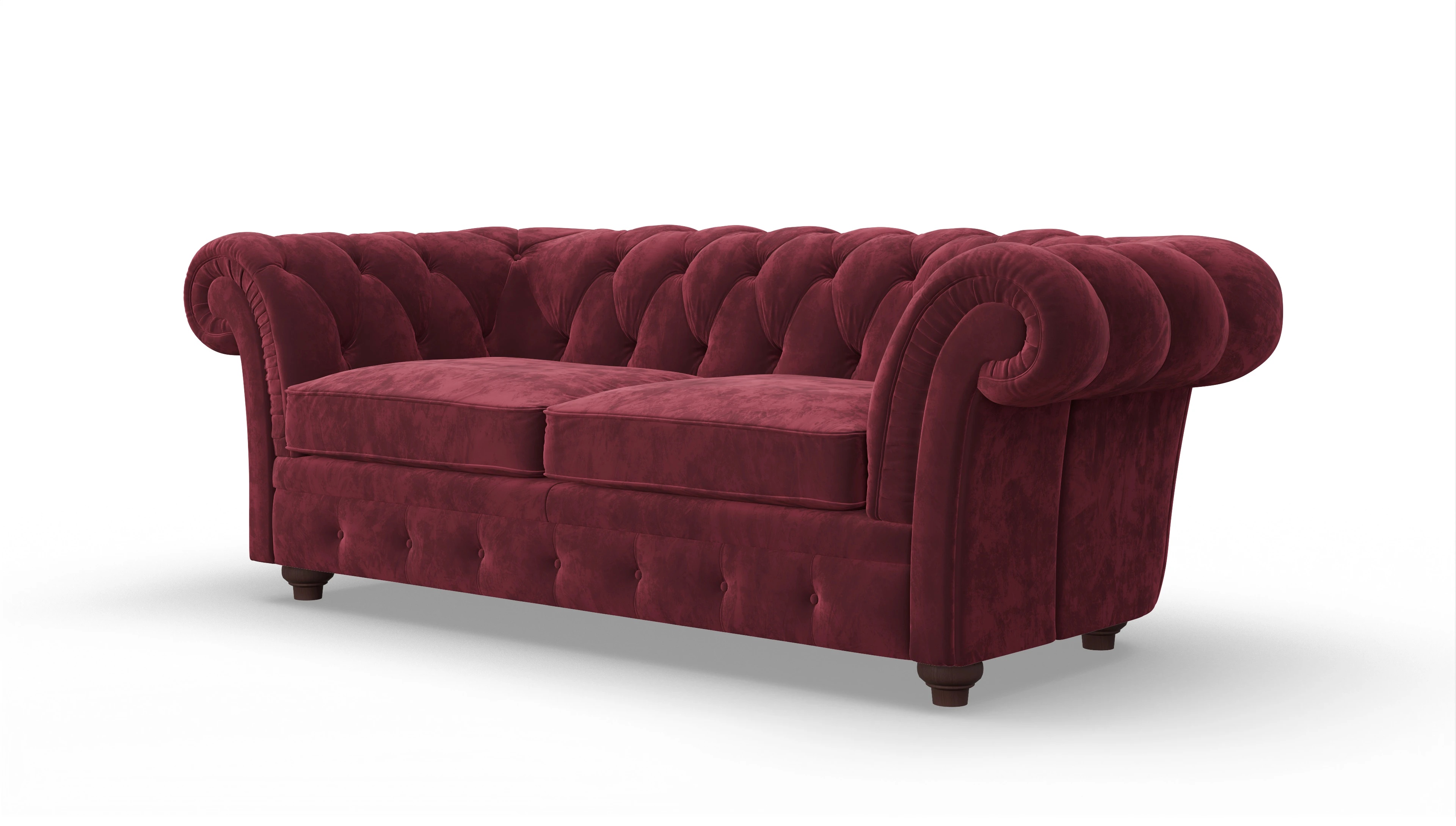Ansicht des Produktes VIP 2,5-Sitzer in Samt rot