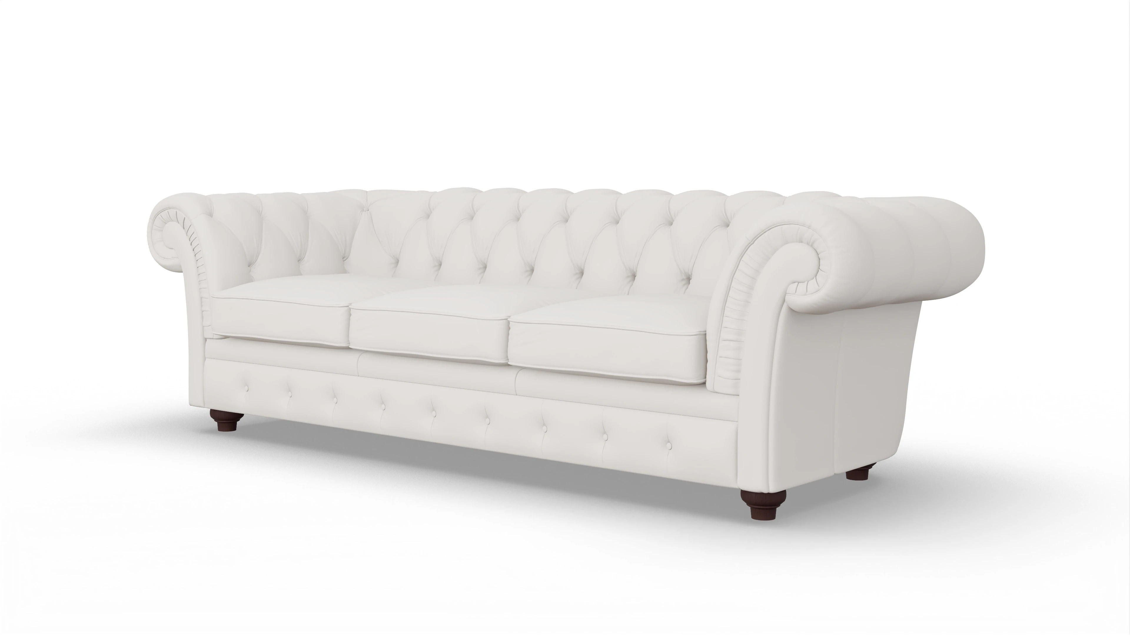 Ansicht des Produktes VIP 3-Sitzer in Leder weiß