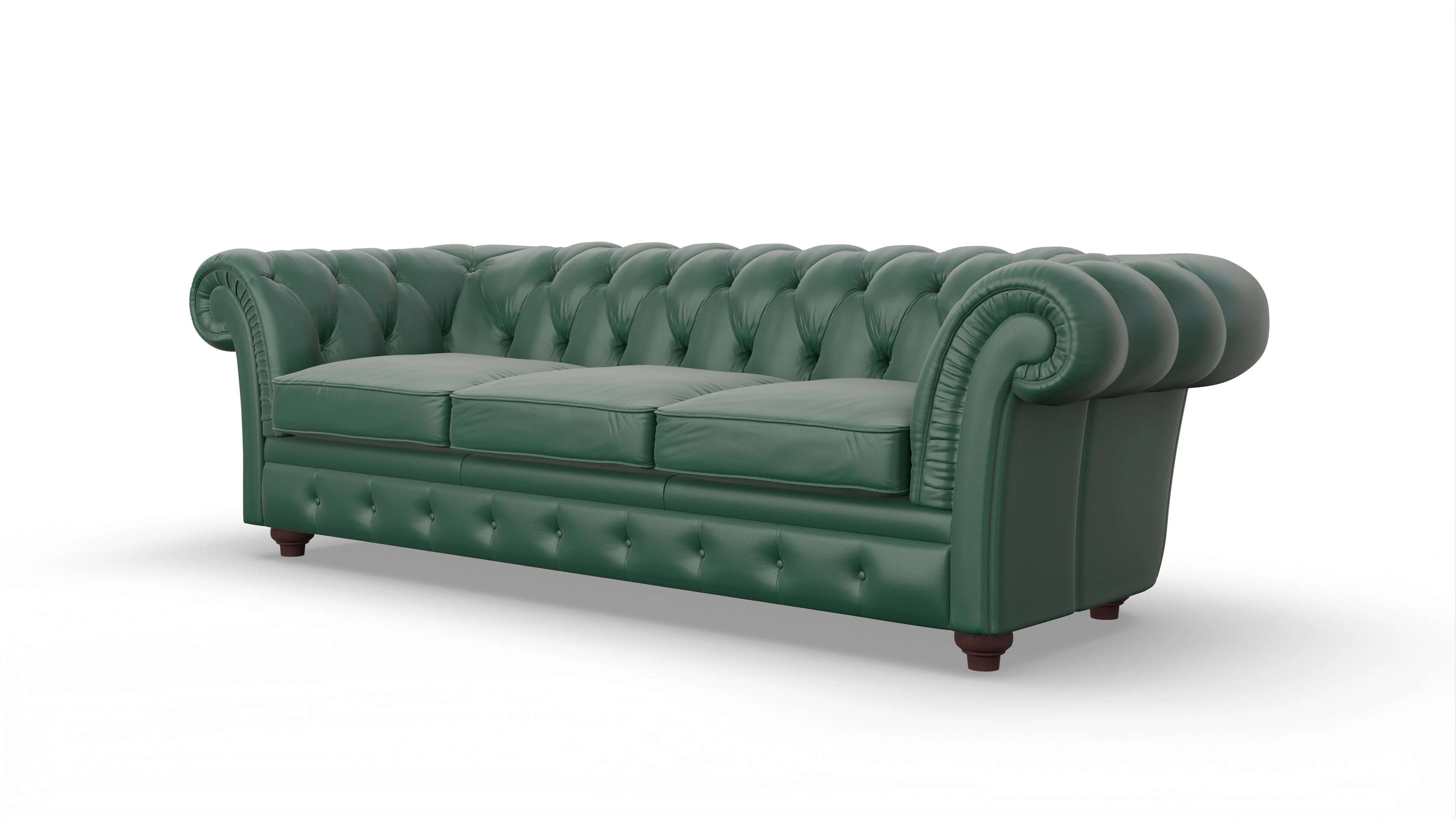 Ansicht des Produktes VIP 3-Sitzer in Leder grün