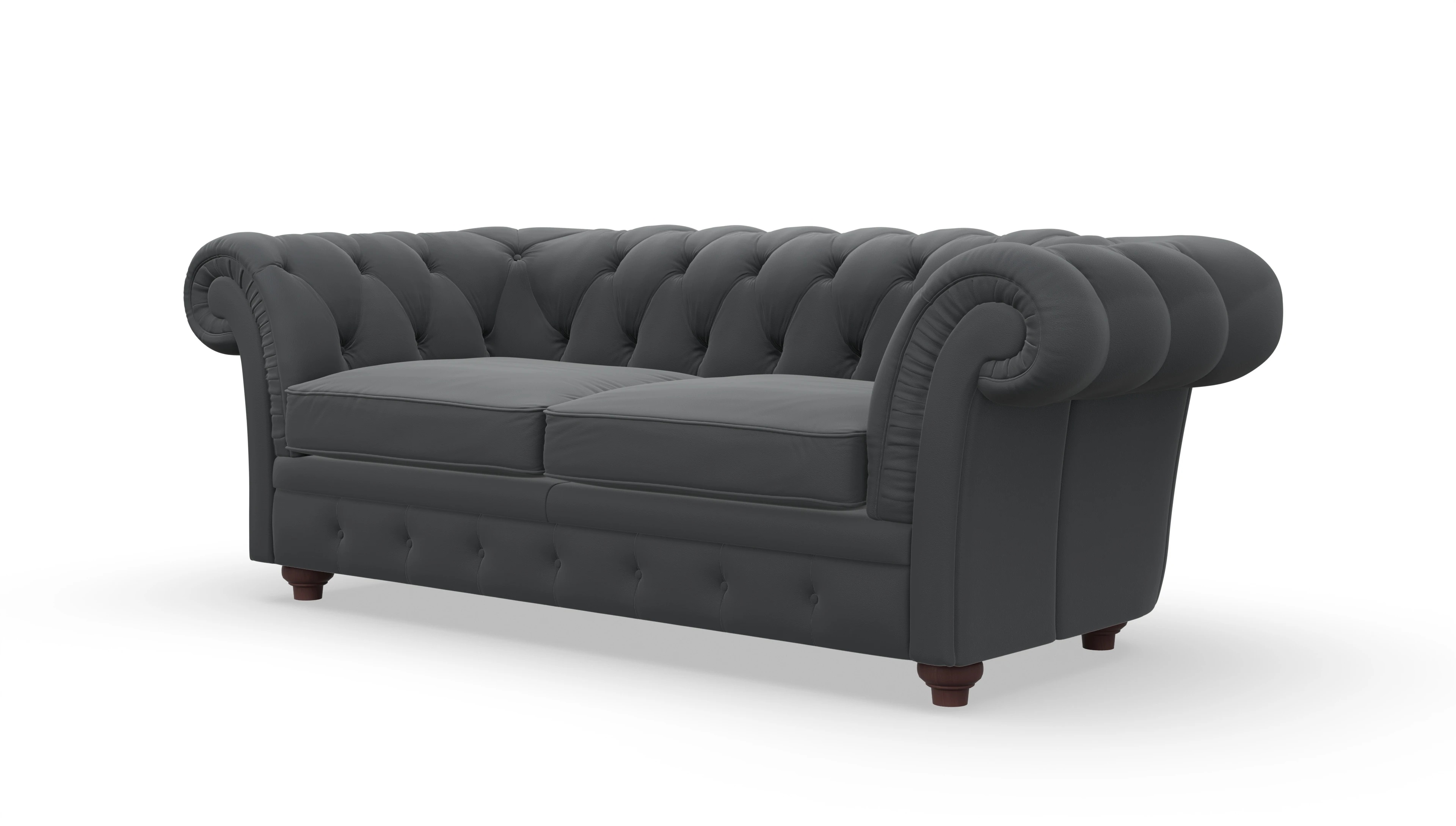 Ansicht des Produktes VIP 2,5-Sitzer in Leder grau