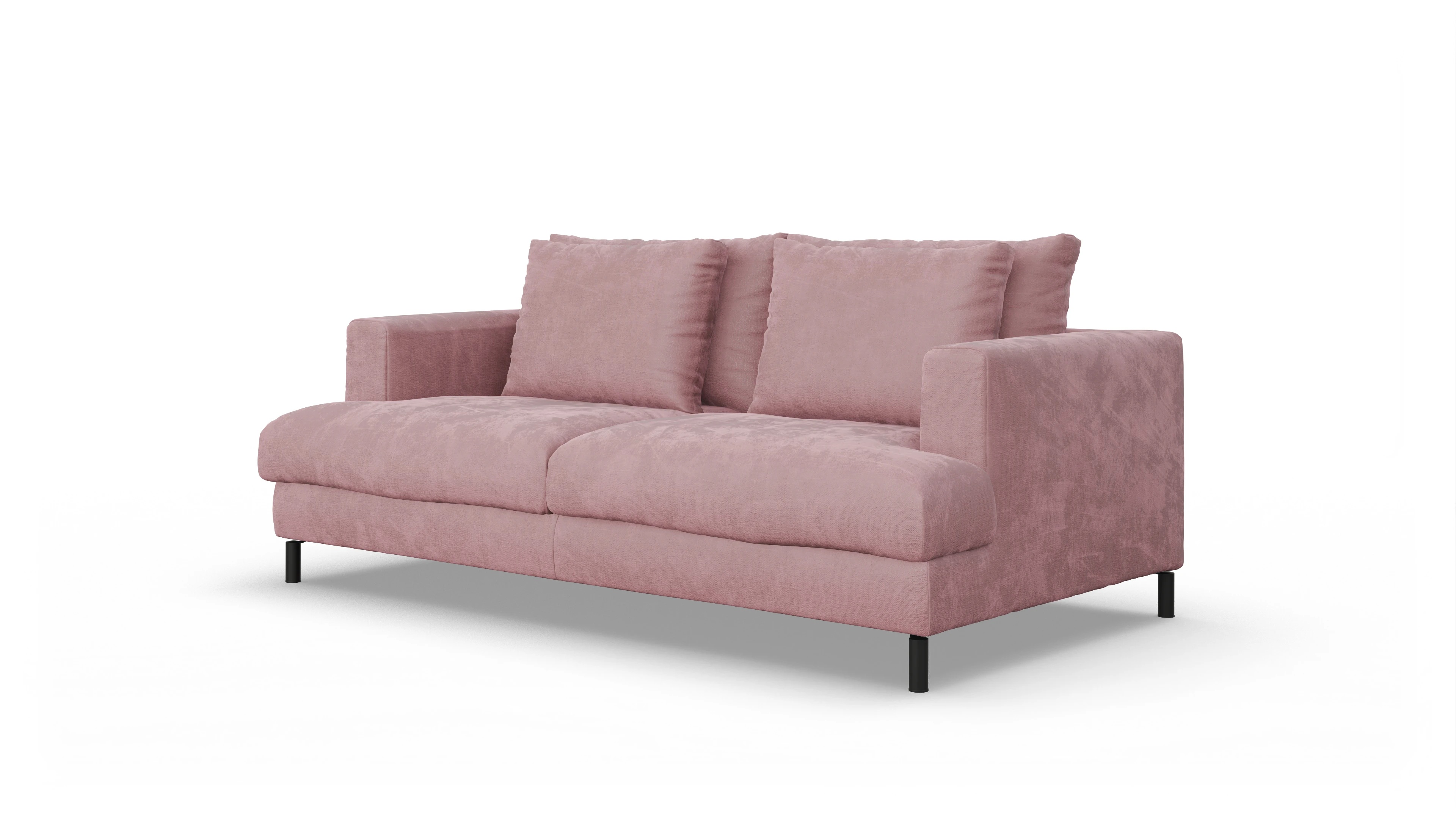 Ansicht des Produktes Faro 2,5-Sitzer in Stoff rot