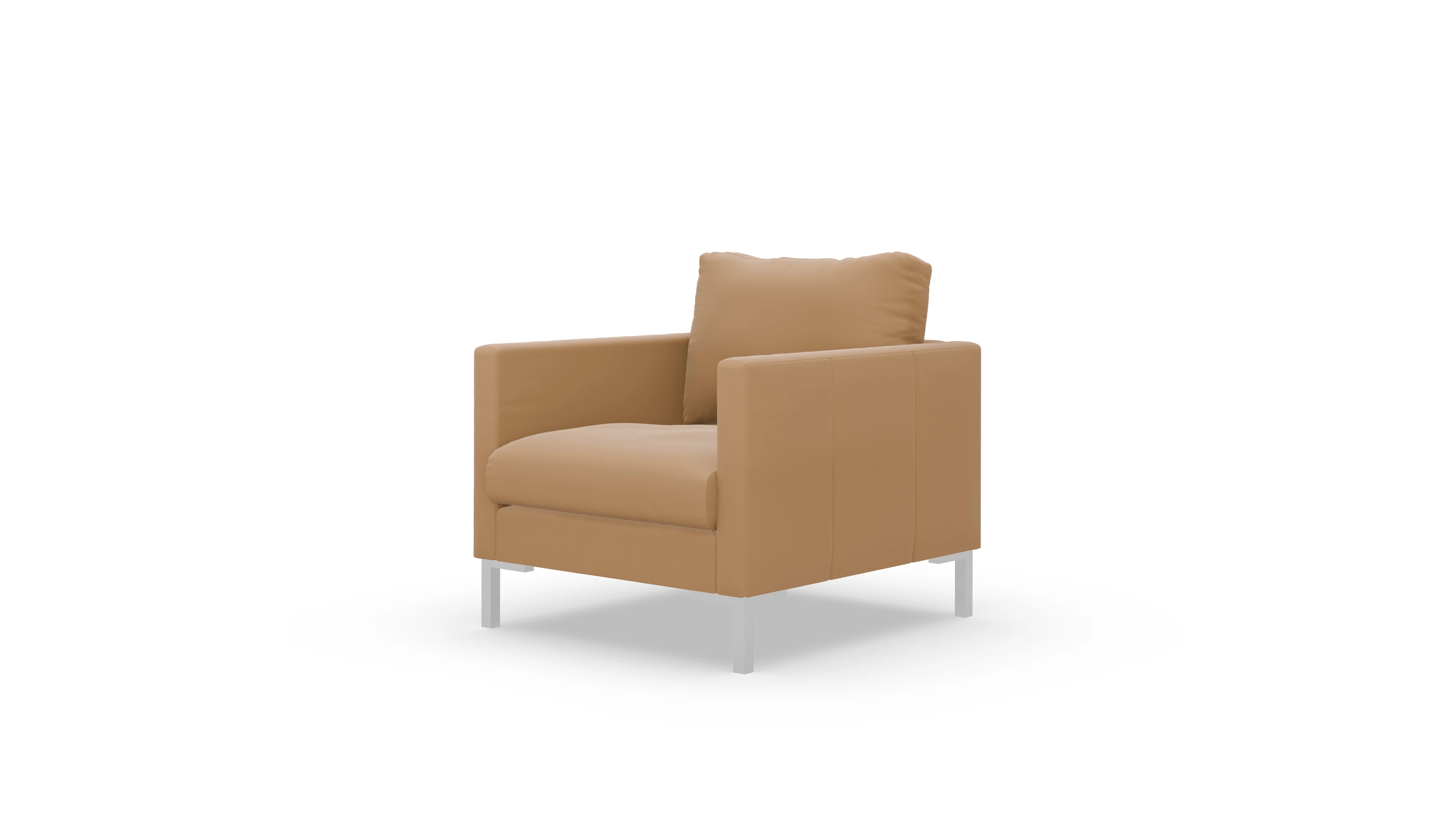 Ansicht des Produktes Jacobsen Sessel in Leder braun