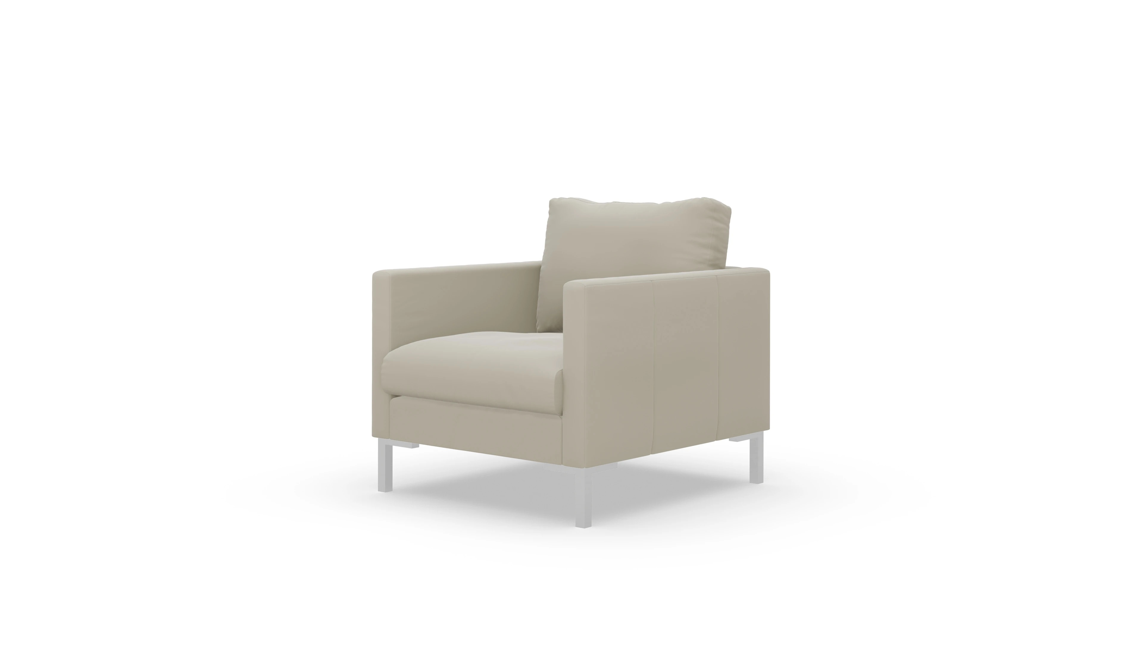 Ansicht des Produktes Jacobsen Sessel in Leder beige