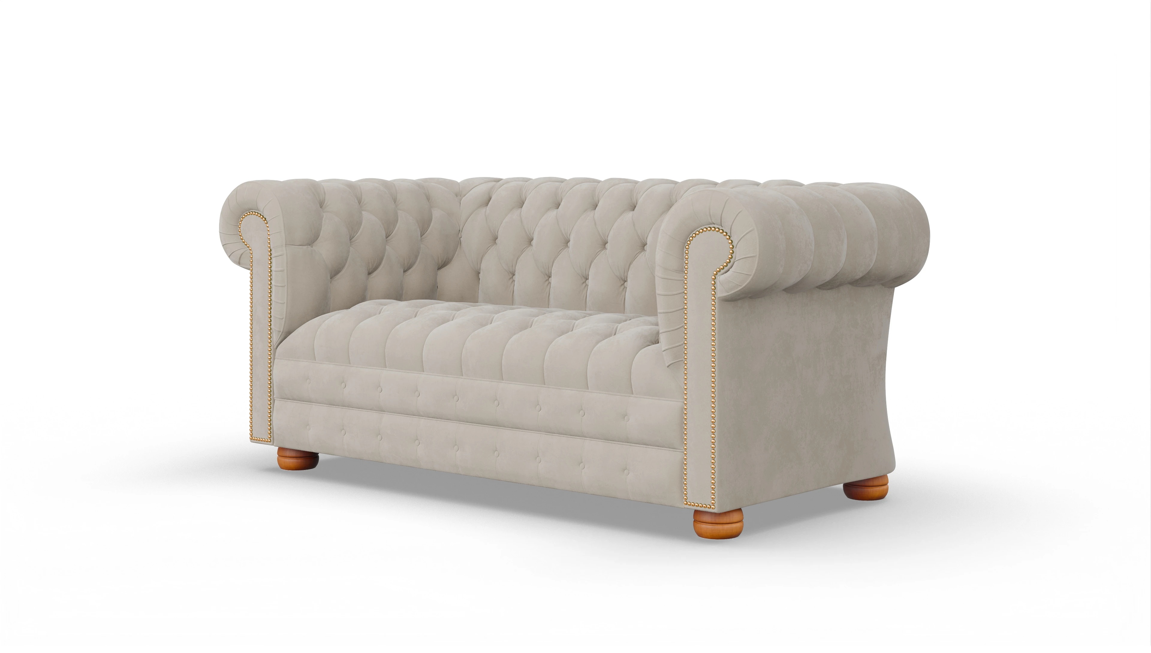 Ansicht des Produktes Osmond 2-Sitzer in Samt beige