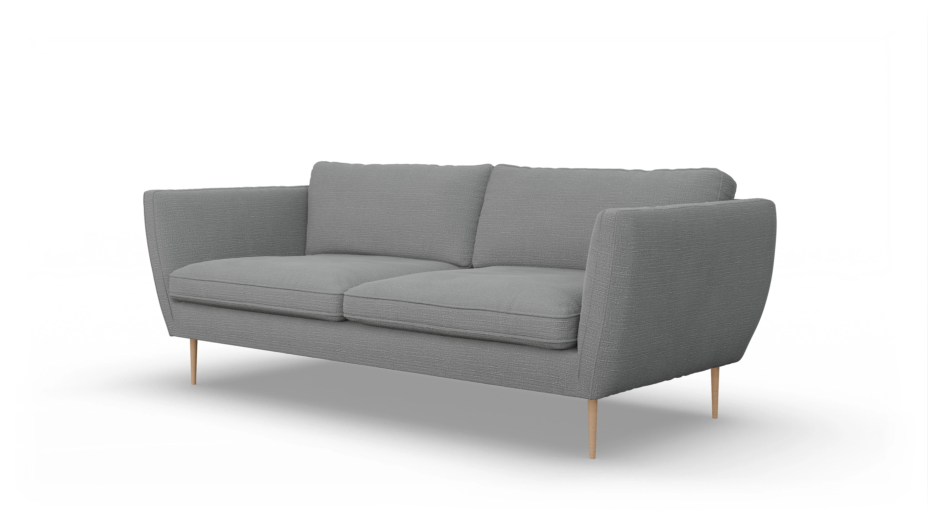 Ansicht des Produktes Karlsen 3-Sitzer in Stoff grau