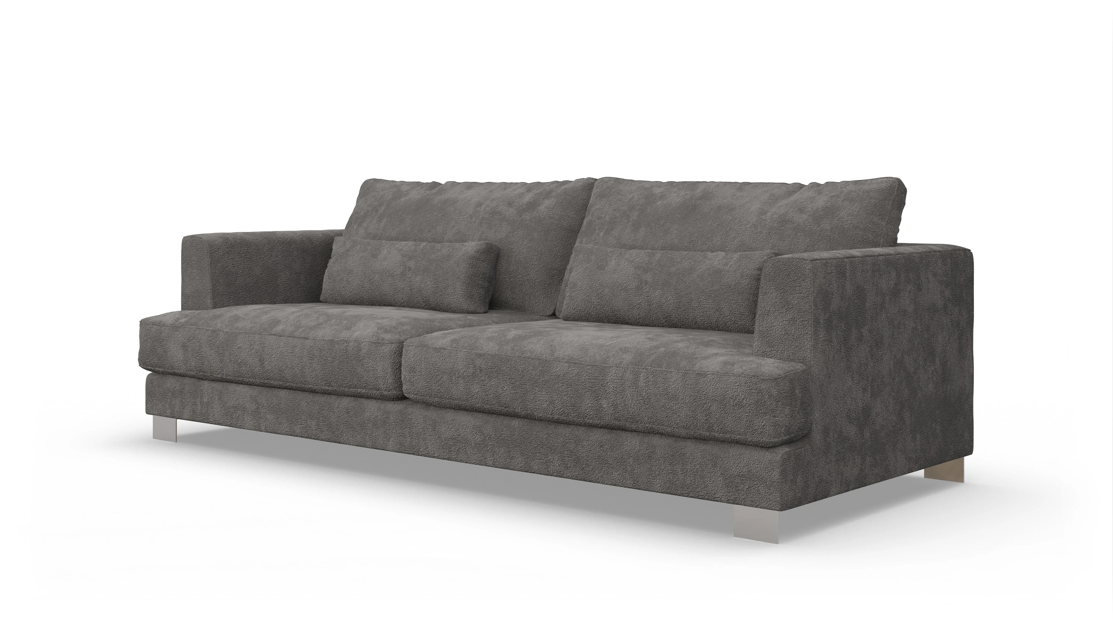 Ansicht des Produktes Odense 3-Sitzer in Stoff grau