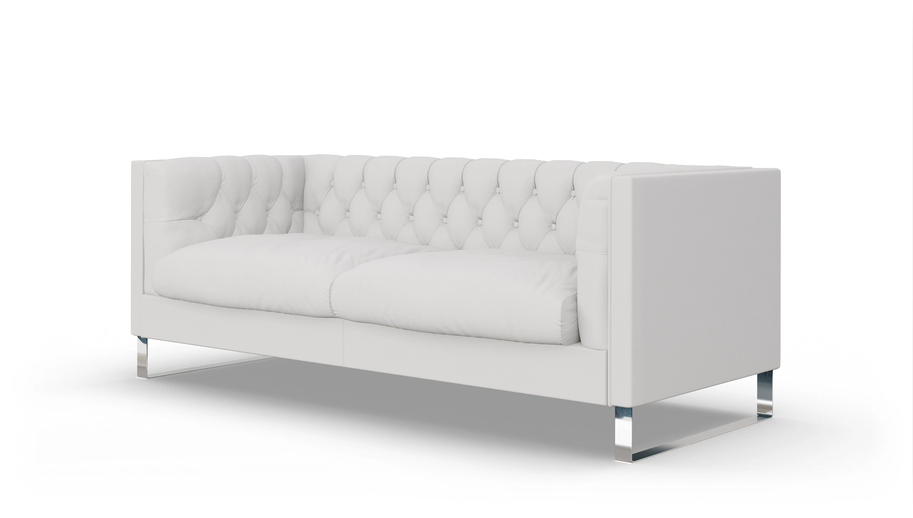 Ansicht des Produktes Nexus 2,5-Sitzer in Leder weiß