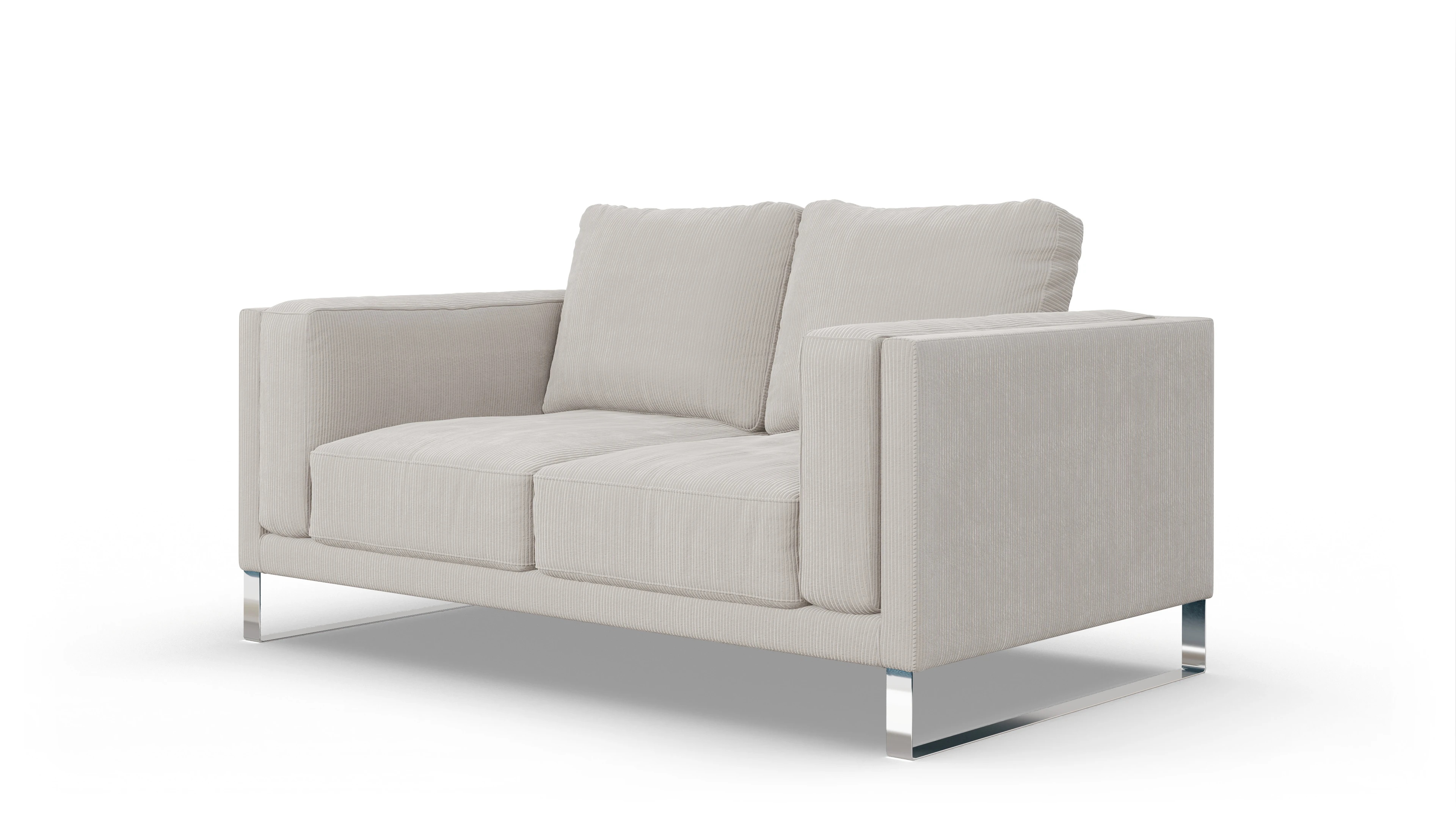 Ansicht des Produktes Cala 2-Sitzer in Cord weiß