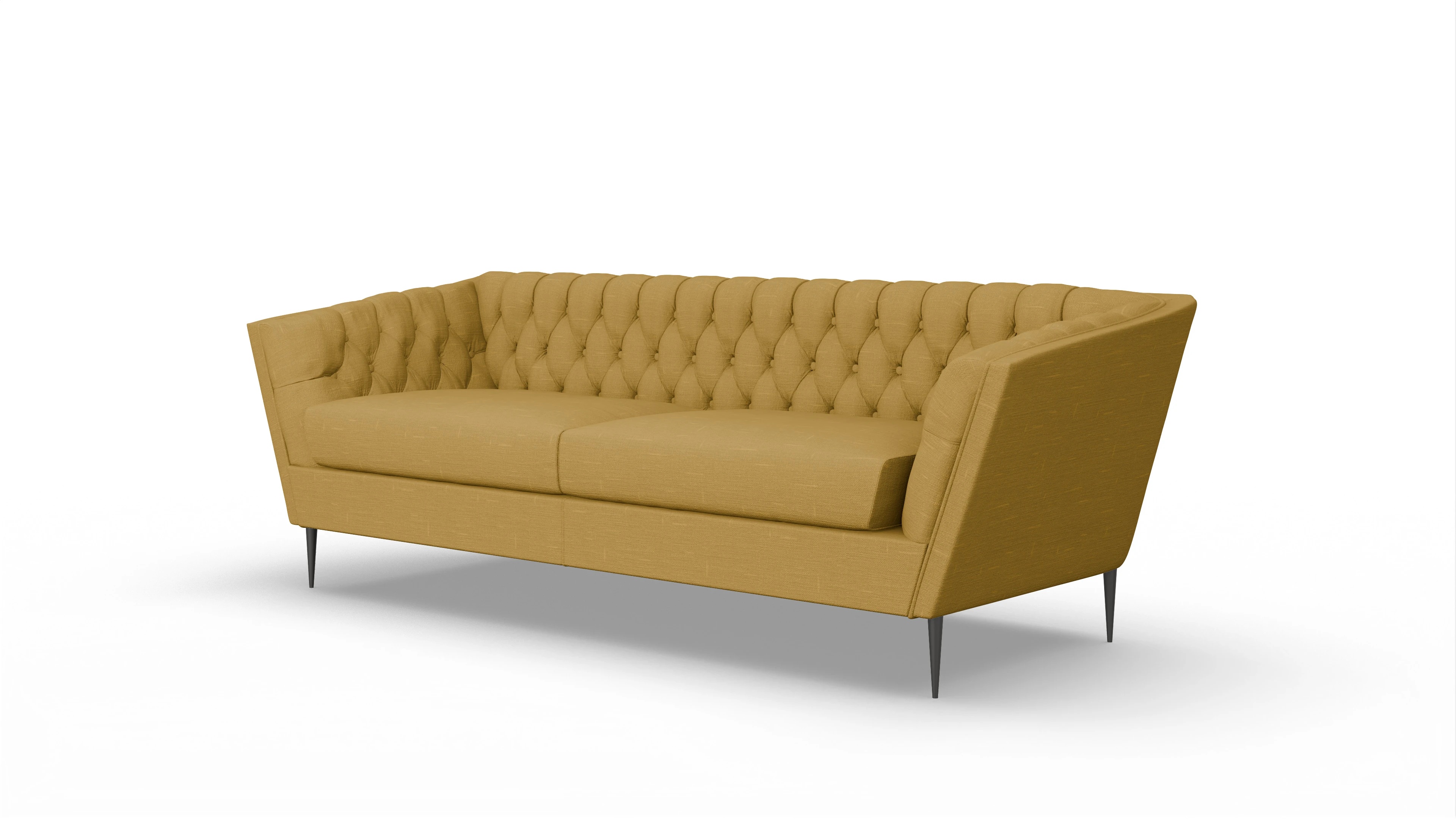 Ansicht des Produktes Neo 2,5-Sitzer in Stoff gelb